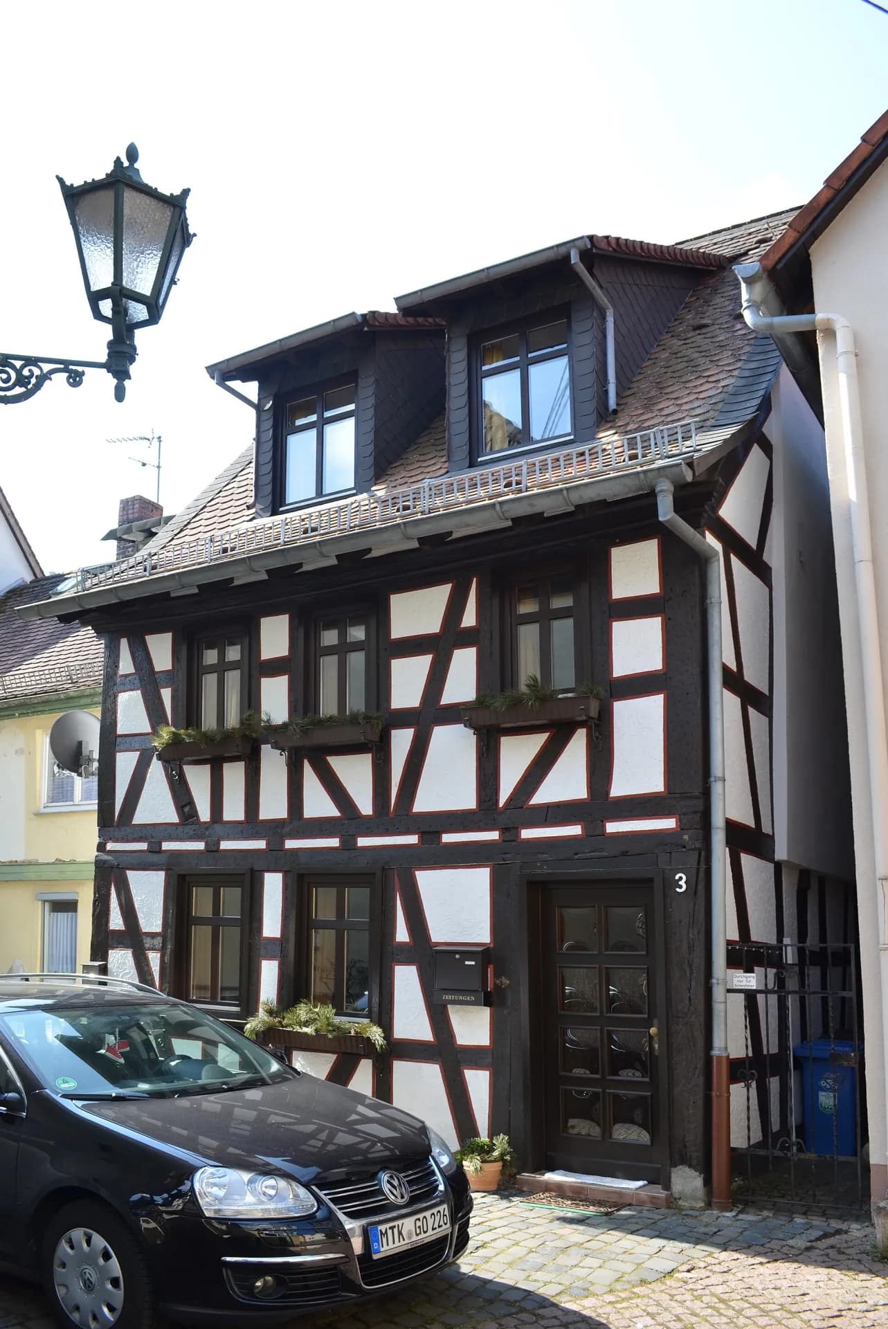 Fachwerkhaus in der Untergasse 3 in Eppstein