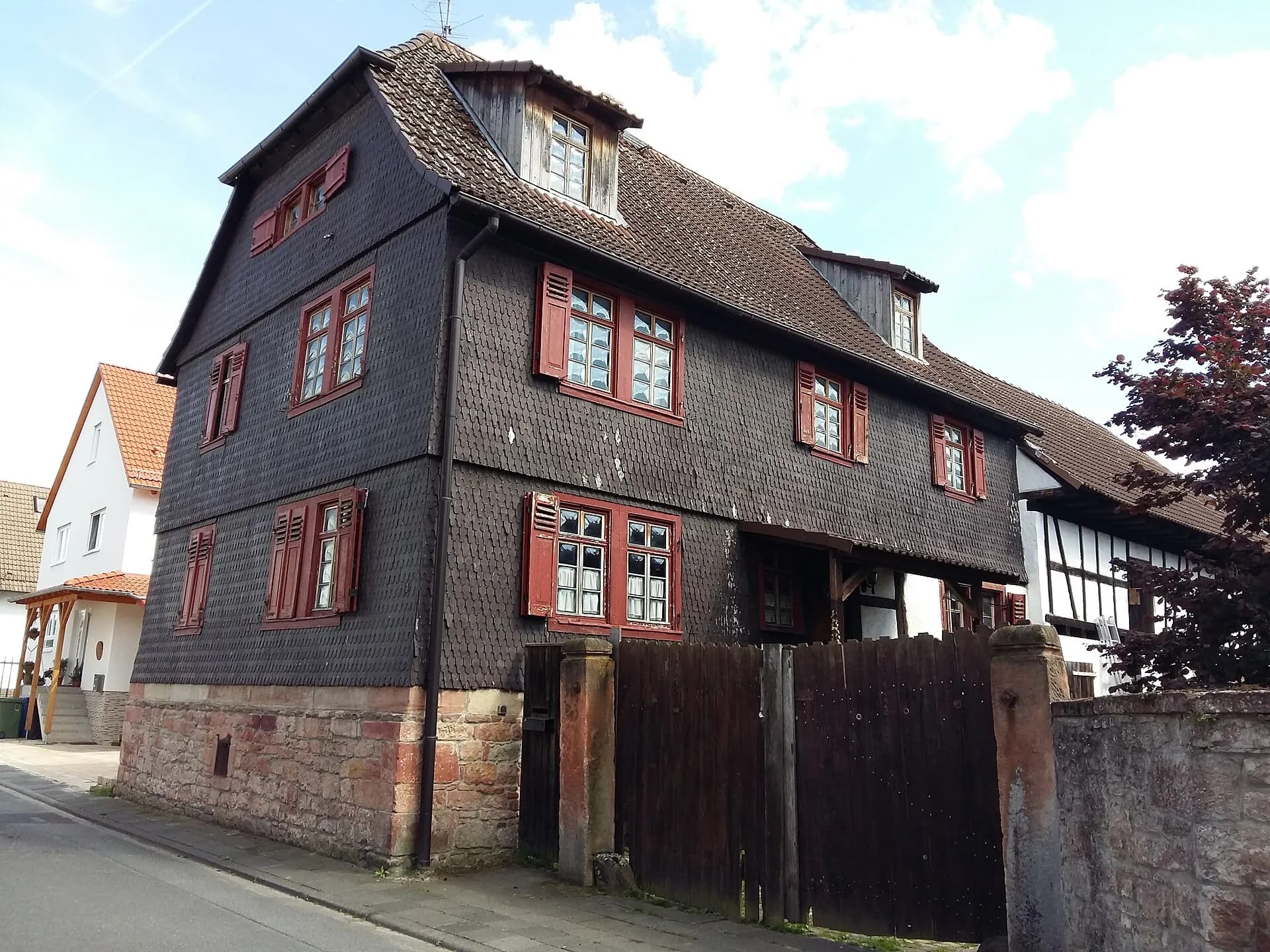 Fachwerkhaus in der Untergasse in Münster-Altheim