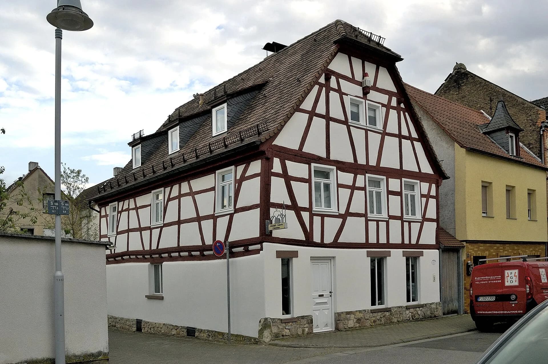 Fachwerkhaus in der Untermainstraße in Flörsheim am Main