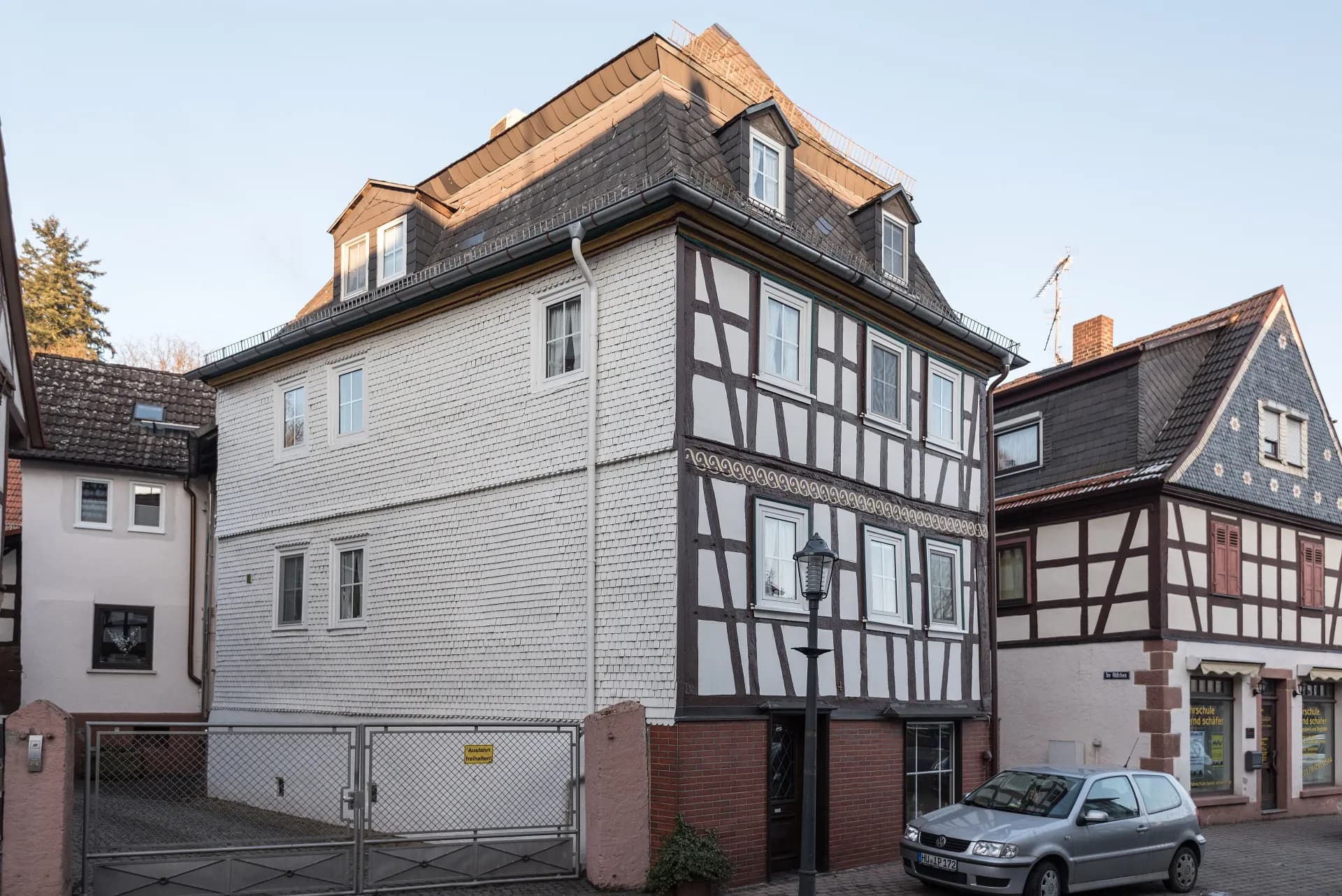 Giebelseite des Hauses Untertor 4 in Wächtersbach