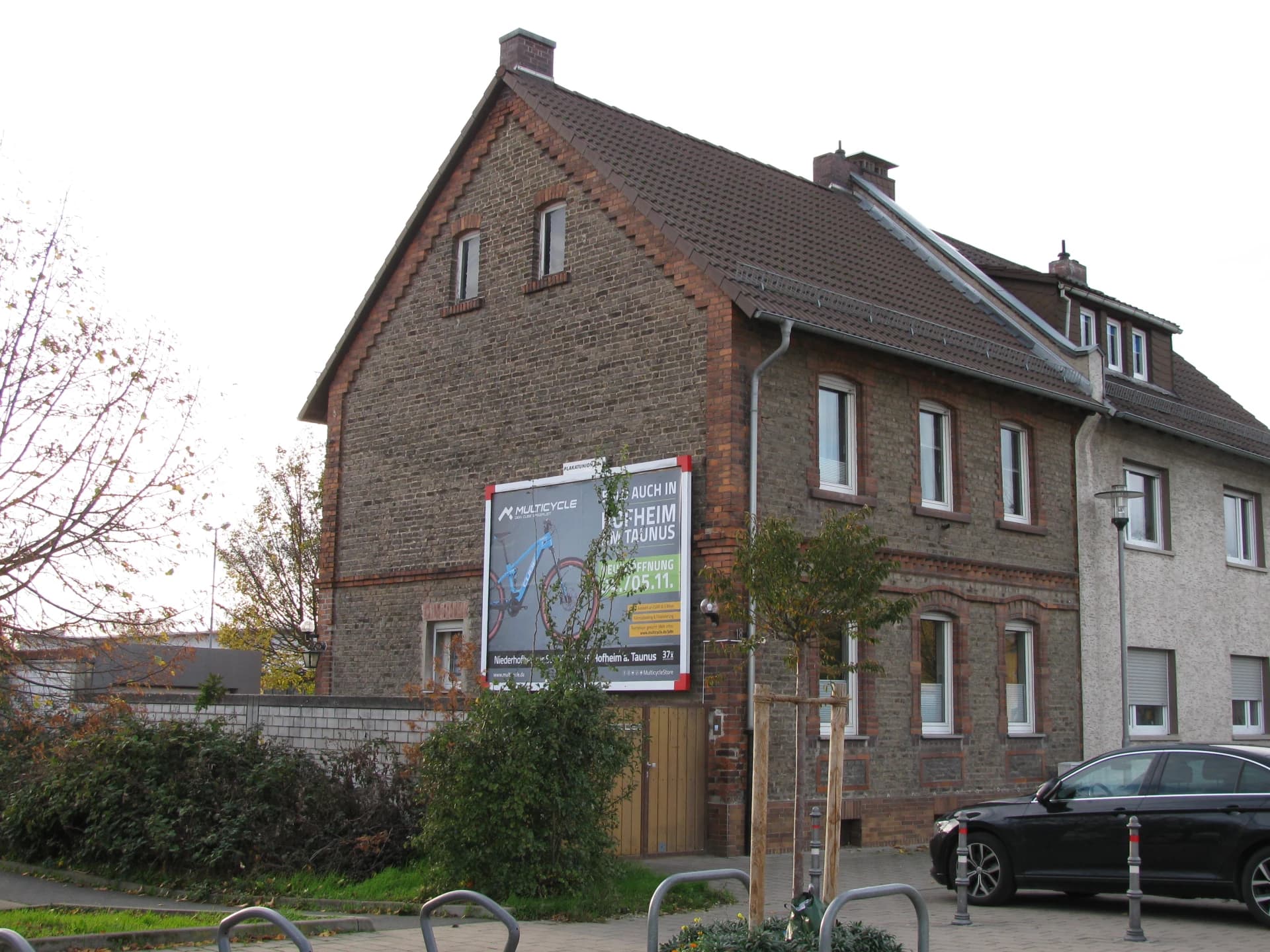 Backsteinhaus in der Untertorstraße in Hattersheim am Main