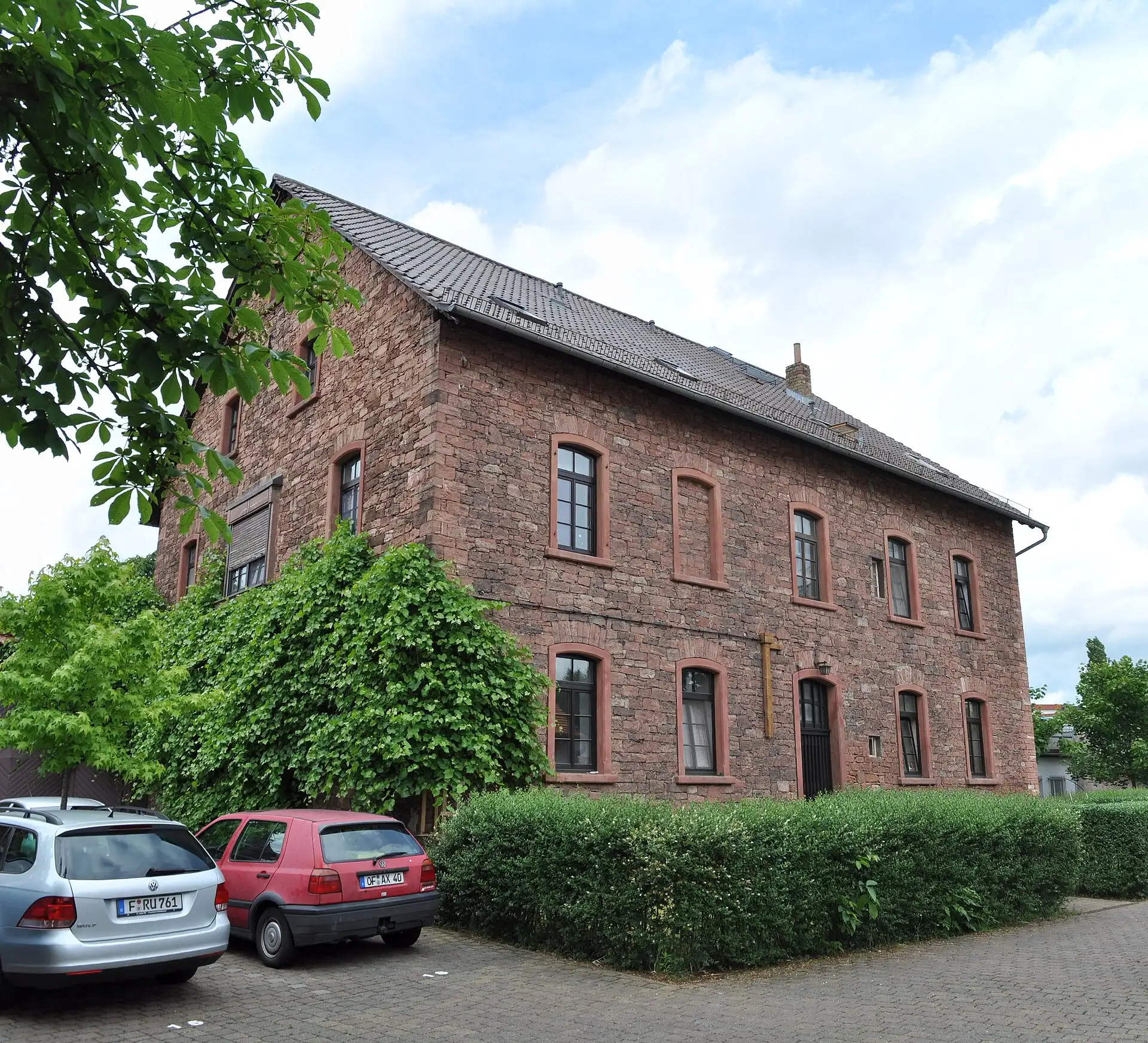 Haupthaus des Van Kaick'schen Hofguts in Offenbach-Rumpenheim