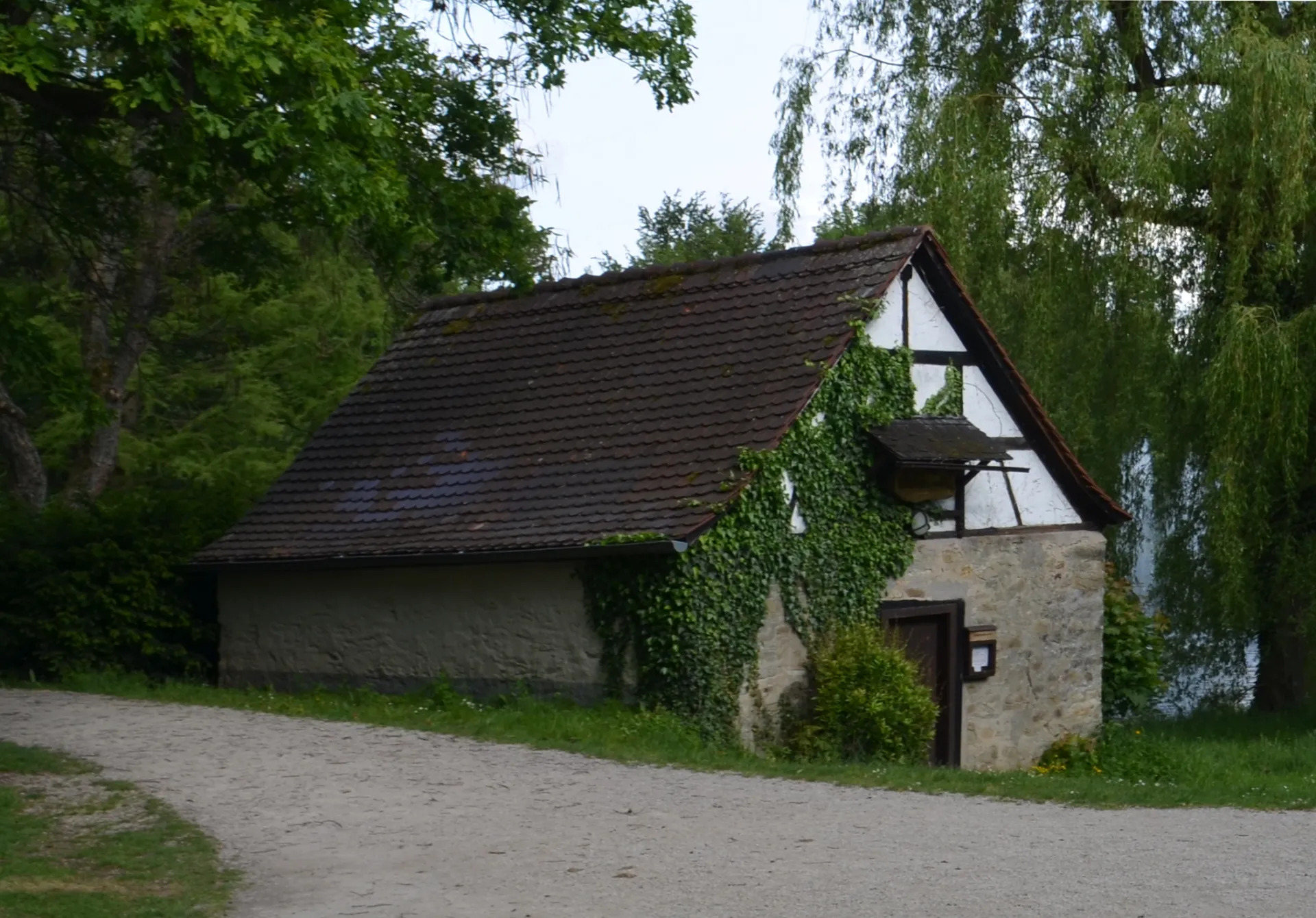 Waschhaus im Victoriapark in Kronberg im Taunus