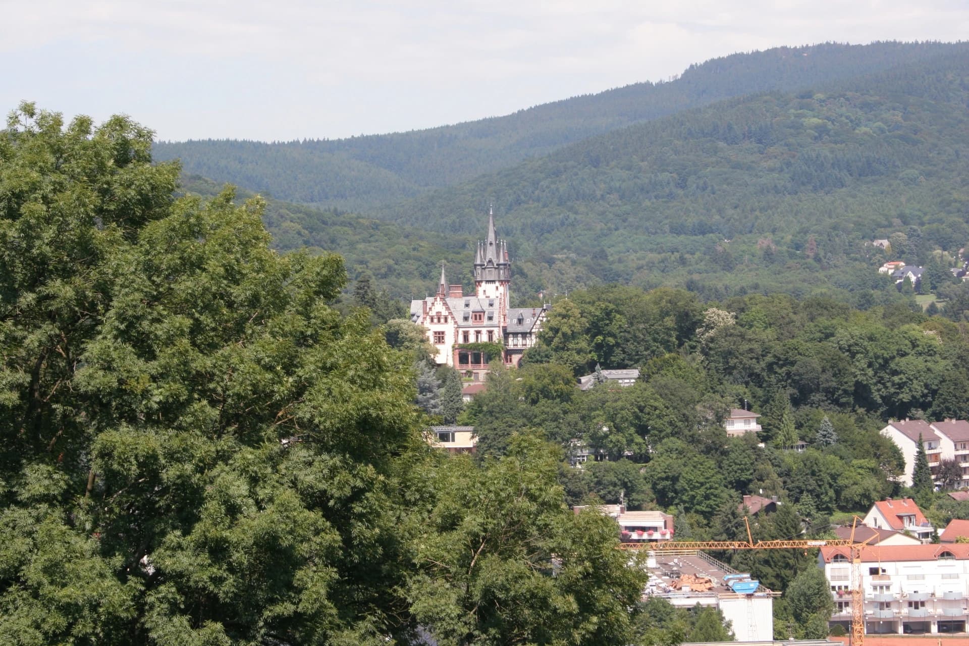 Villa Andreae am Hang über Königstein im Taunus
