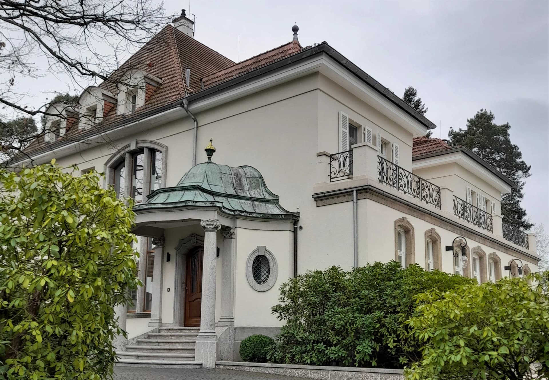 Denkmalgeschützte Villa der Villenkolonie Buchschlag in Dreieich