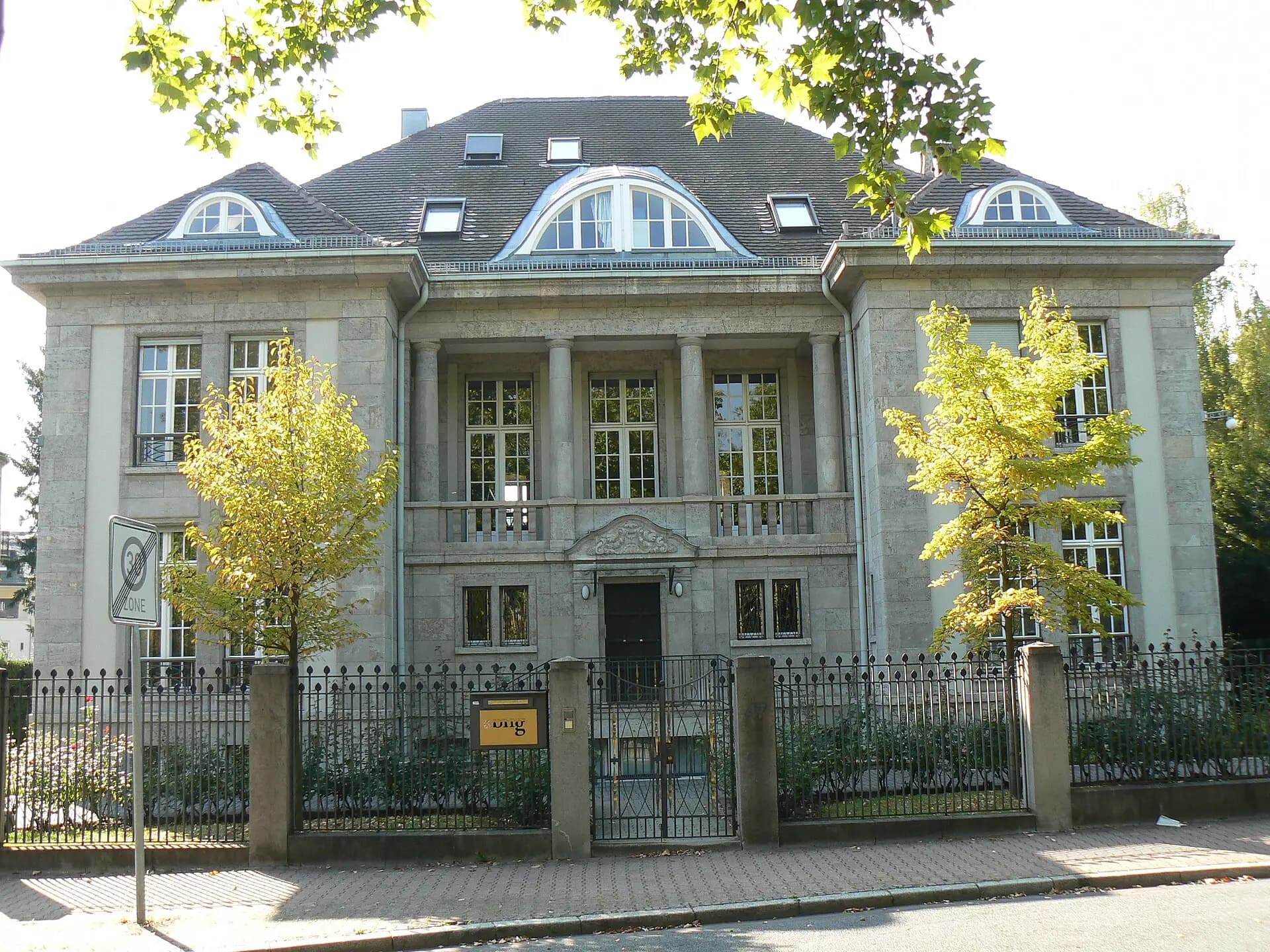 Villa Herxheimer in Frankfurt Bockenheim