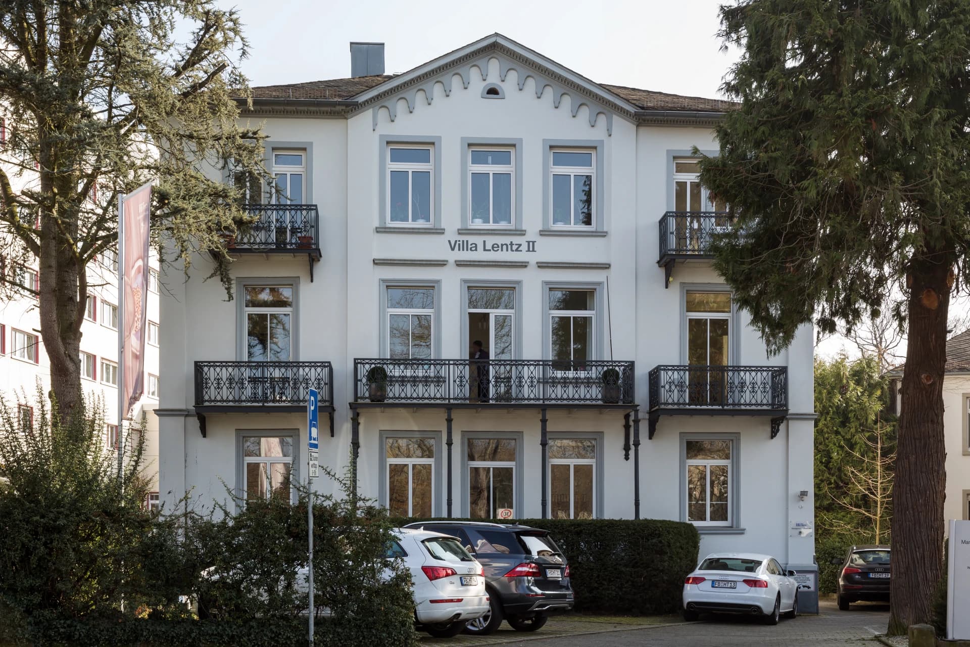 Villa Lentz II in der Ludwigstraße 5 in Bad Nauheim