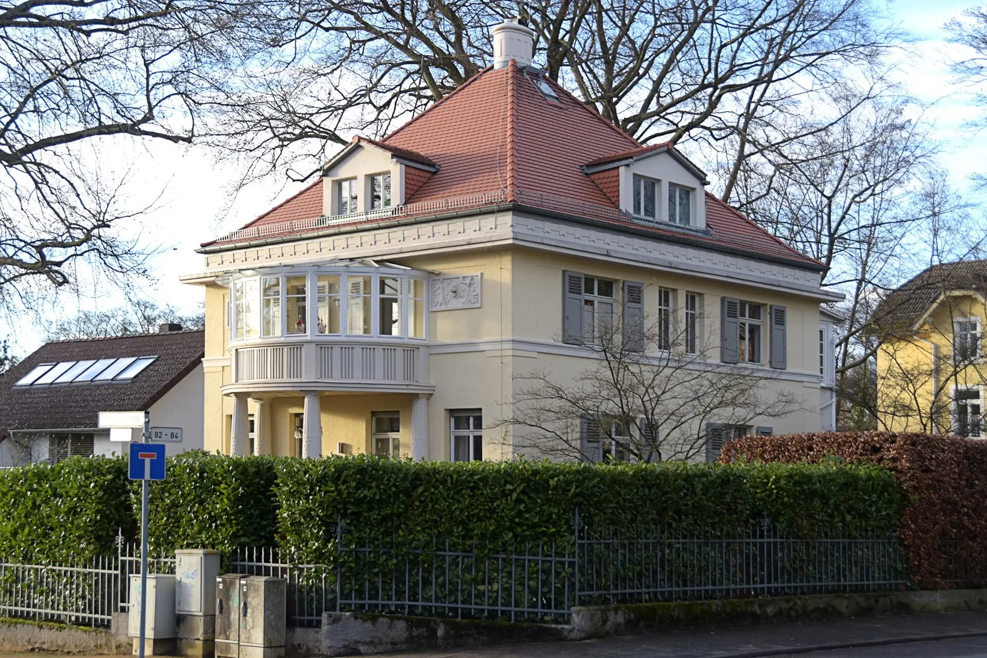 Villa in der Leo-Tolstoi-Straße in Darmstadt-Eberstadt