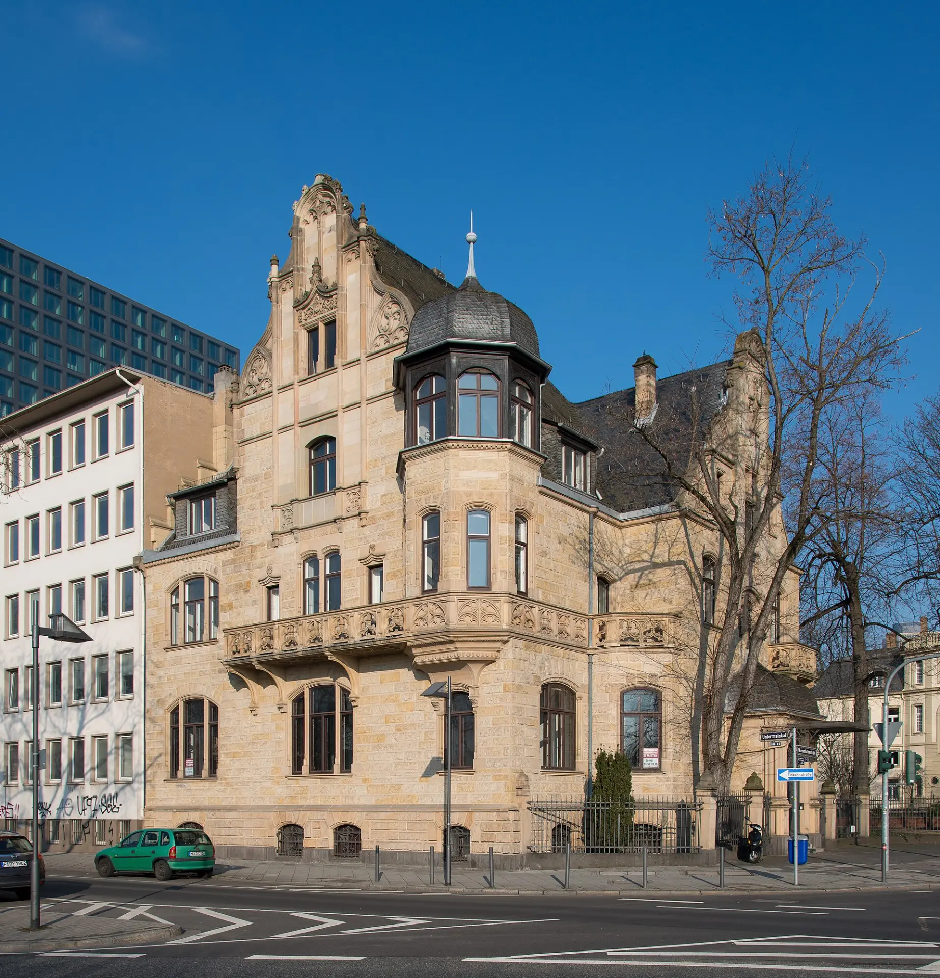 Villa Neher am Untermainkai in Frankfurt