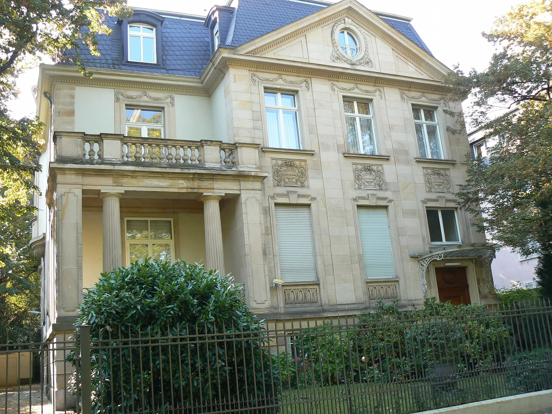 Villa Wertheimer in Frankfurt Bockenheim