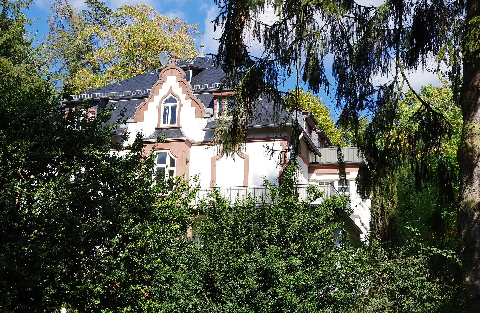 Villa Wildrose in der Parkstraße in Bad Soden am Taunus