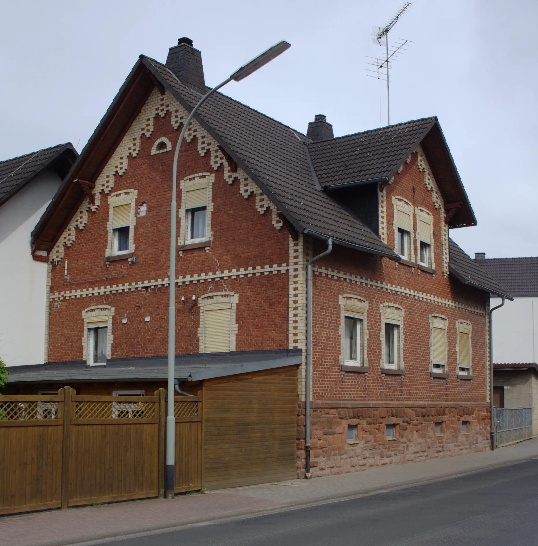 Backsteinhaus Diebacher Straße 29 in Büdingen-Vonhausen