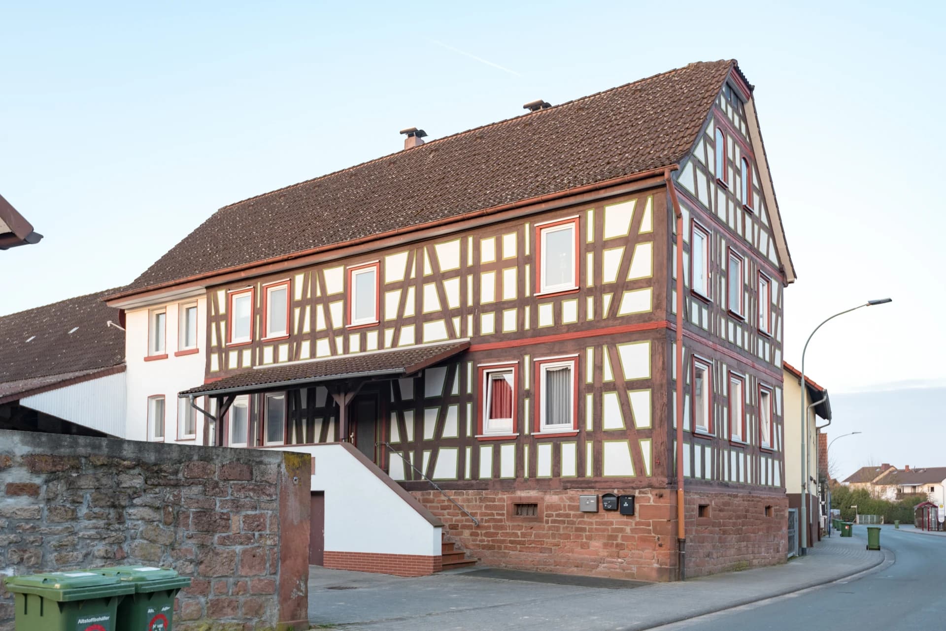 Fachwerkhaus in der Diebacher Straße in Büdingen-Vonhausen