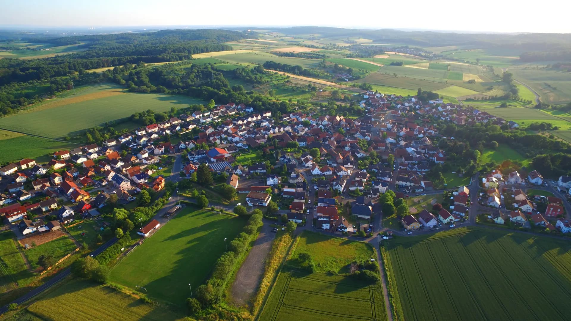 Luftbild von Büdingen-Vonhausen