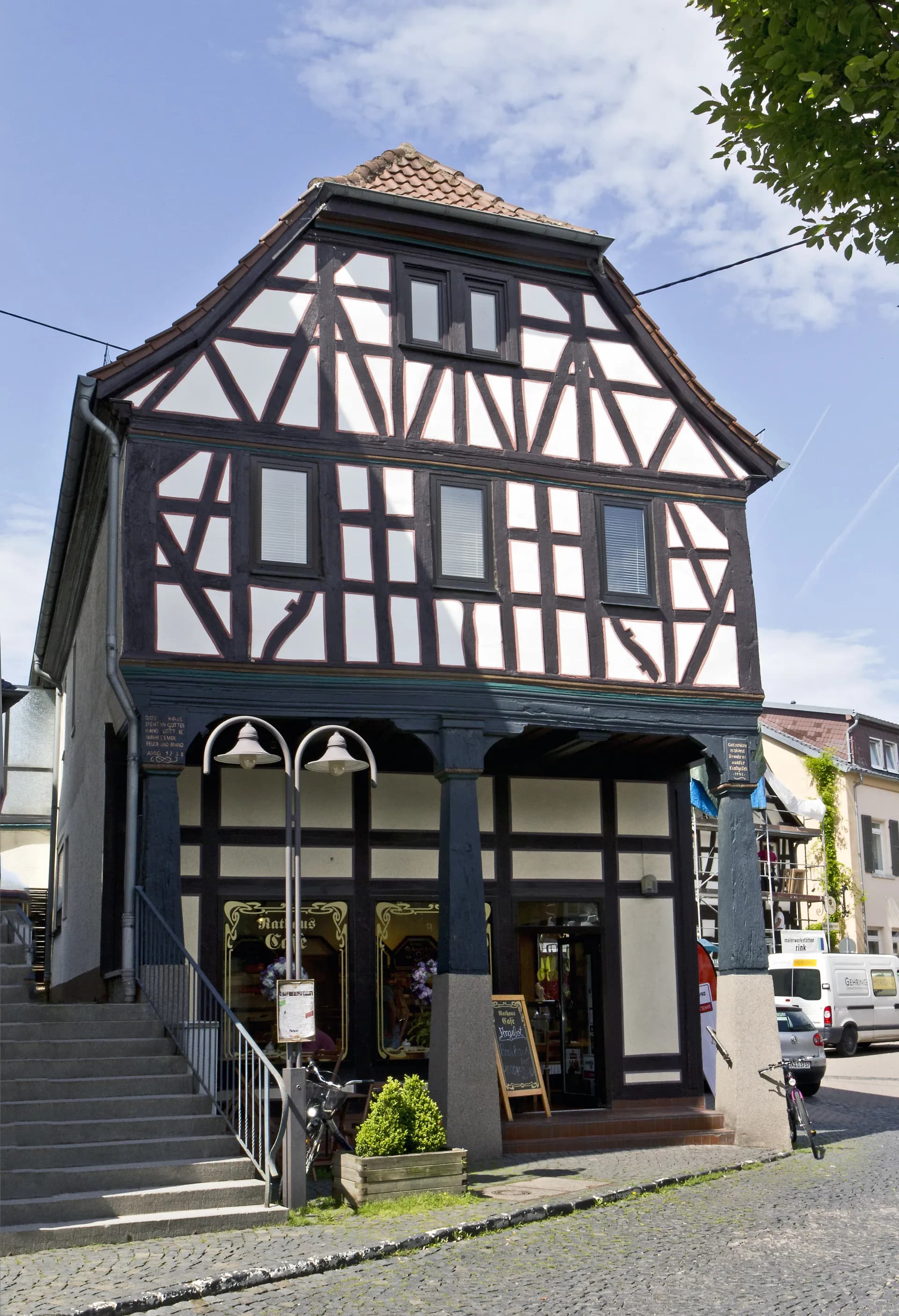 Fachwerkhaus im Ortskern von Hofheim-Wallau