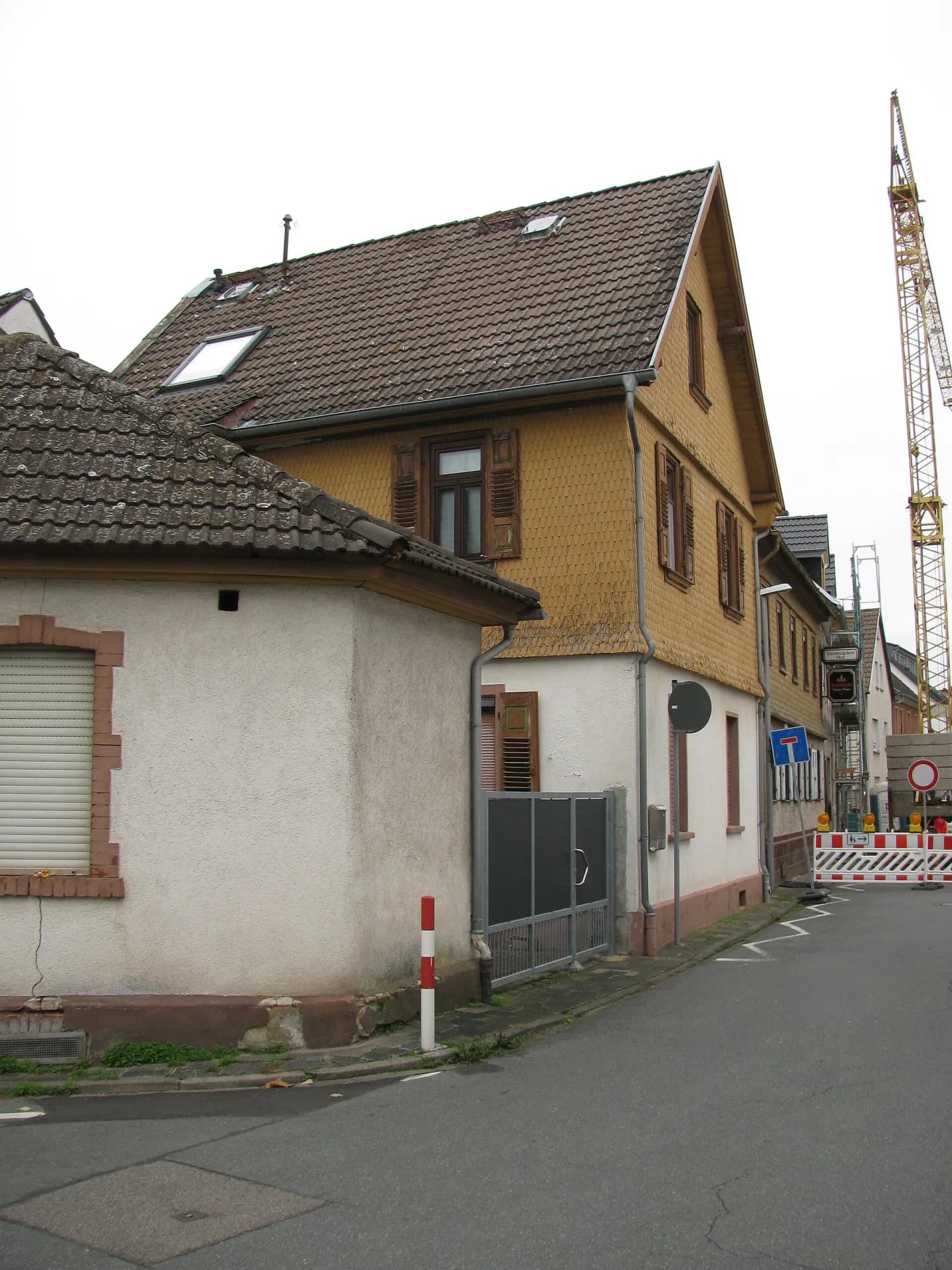 Straßenecke Wallstraße 21 in Dreieich-Götzenhain