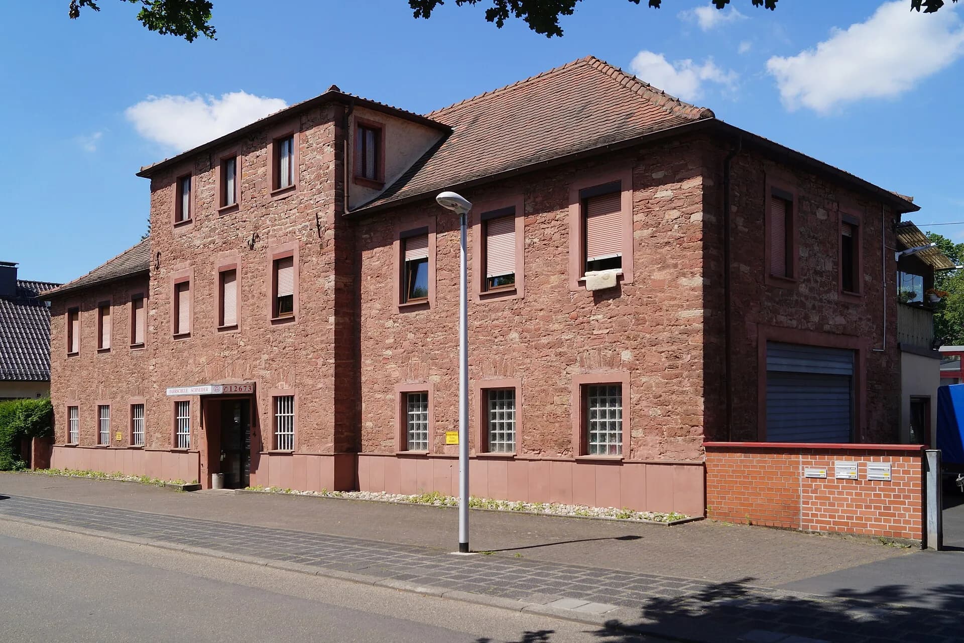 Walzsches Haus am Mainkanal in Hanau