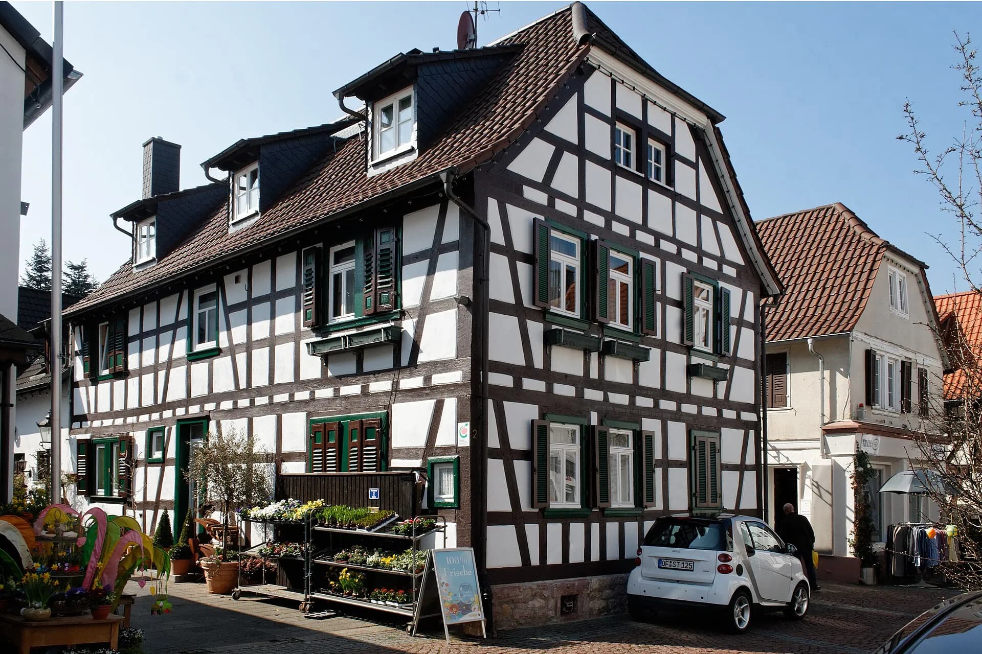 Fachwerkhaus in der Wassergasse 2 in Langen