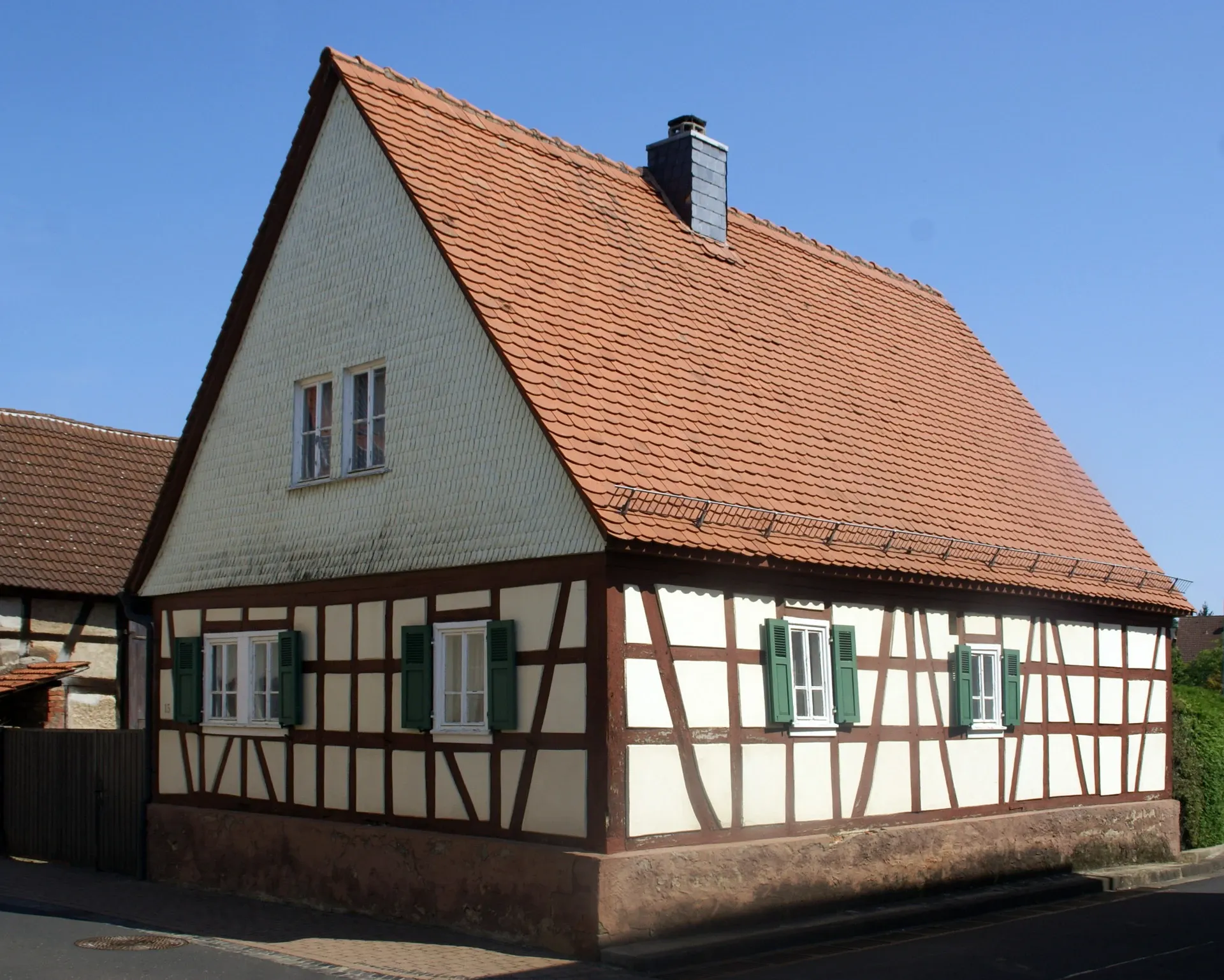 Fachwerkhaus an der Hahnenkammstraße in Alzenau-Wasserlos