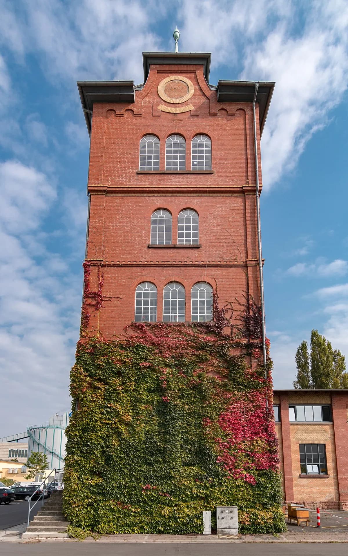 Ehemaliger Wasserturm im Nordend von Offenbach