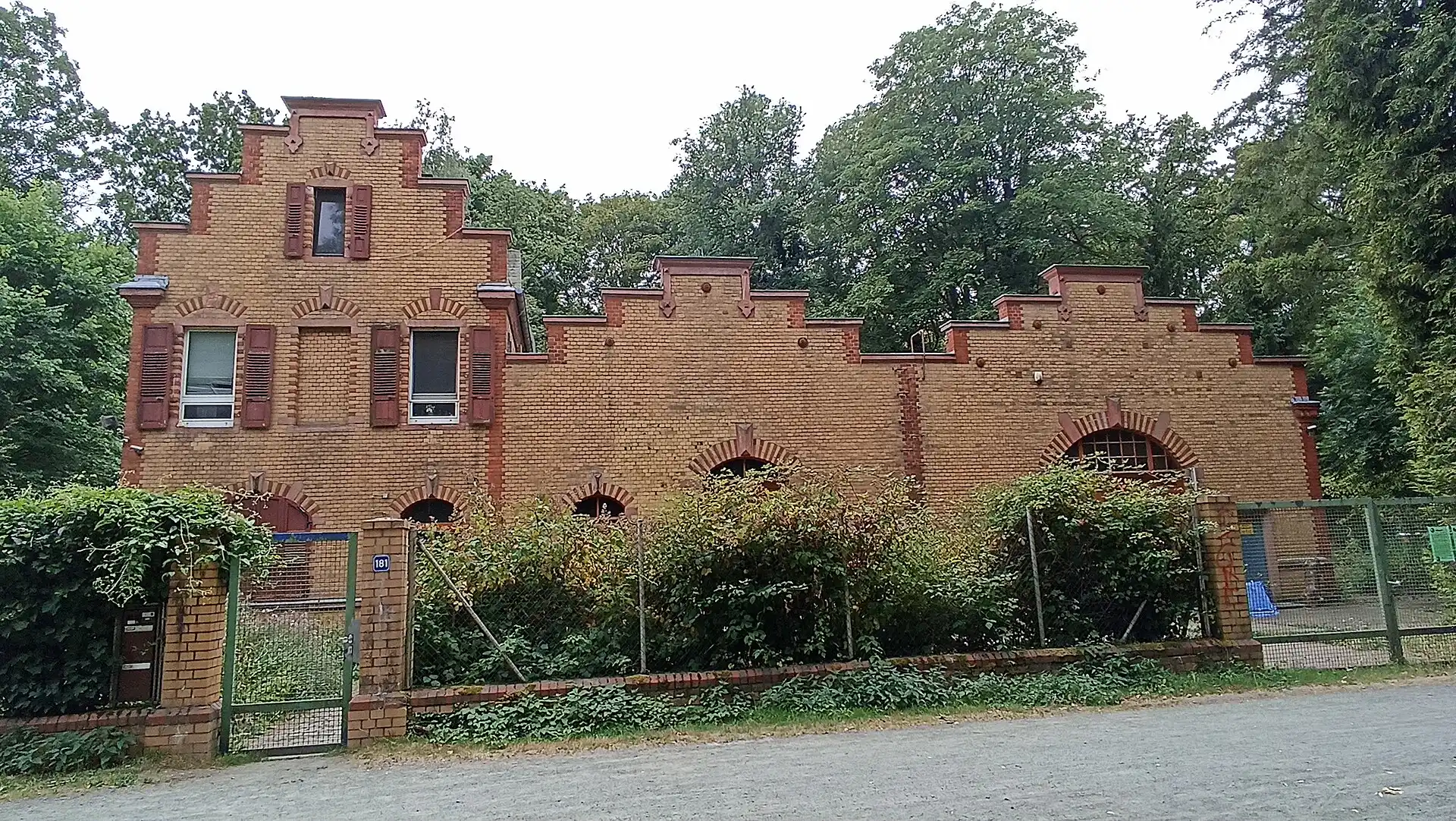 Historisches Wasserwerk in Frankfurt Griesheim