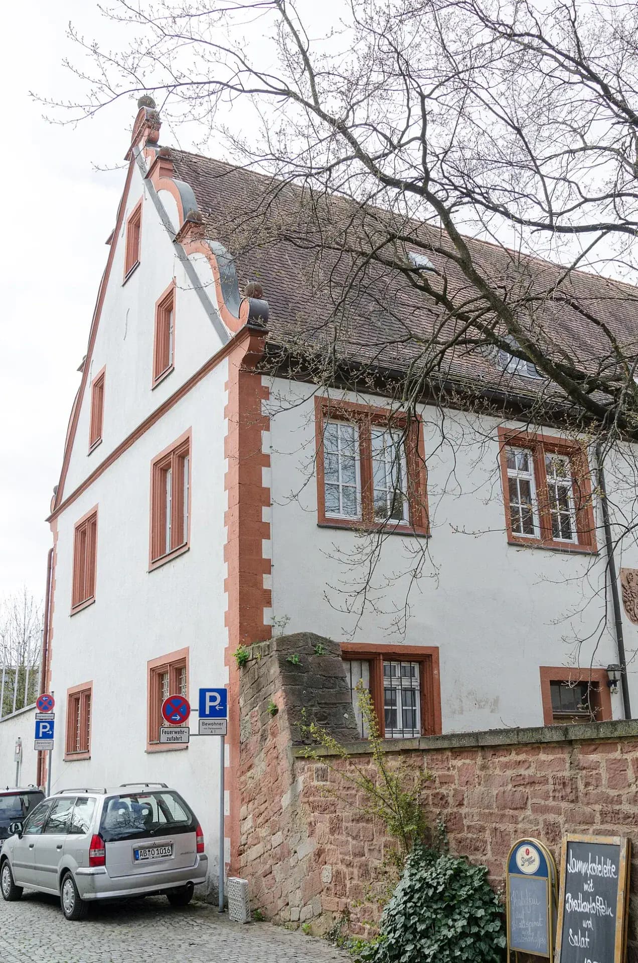 Giebelhaus in der Webergasse 2 in Aschaffenburg