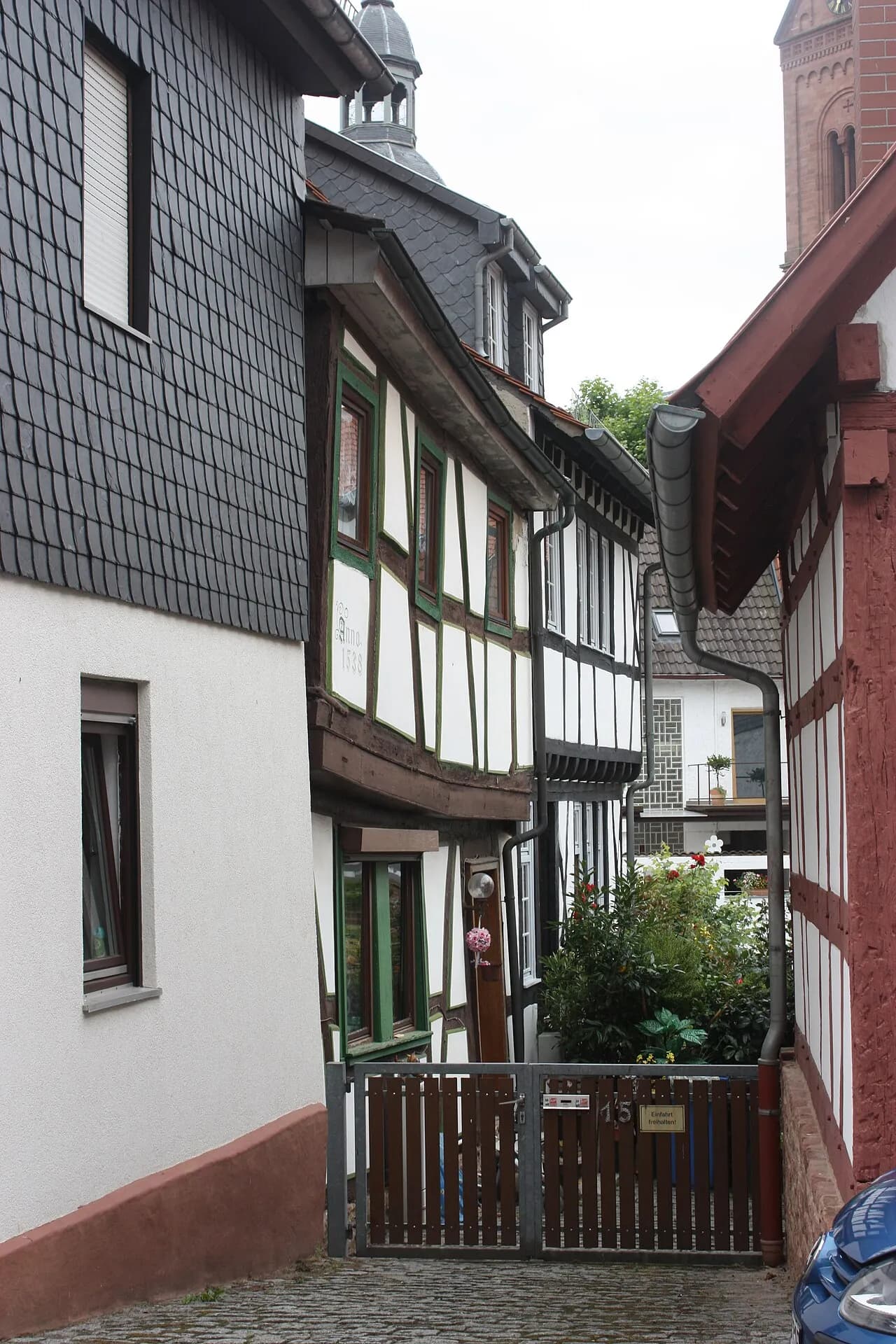 Weg zur Kleinen Maingasse in Seligenstadt