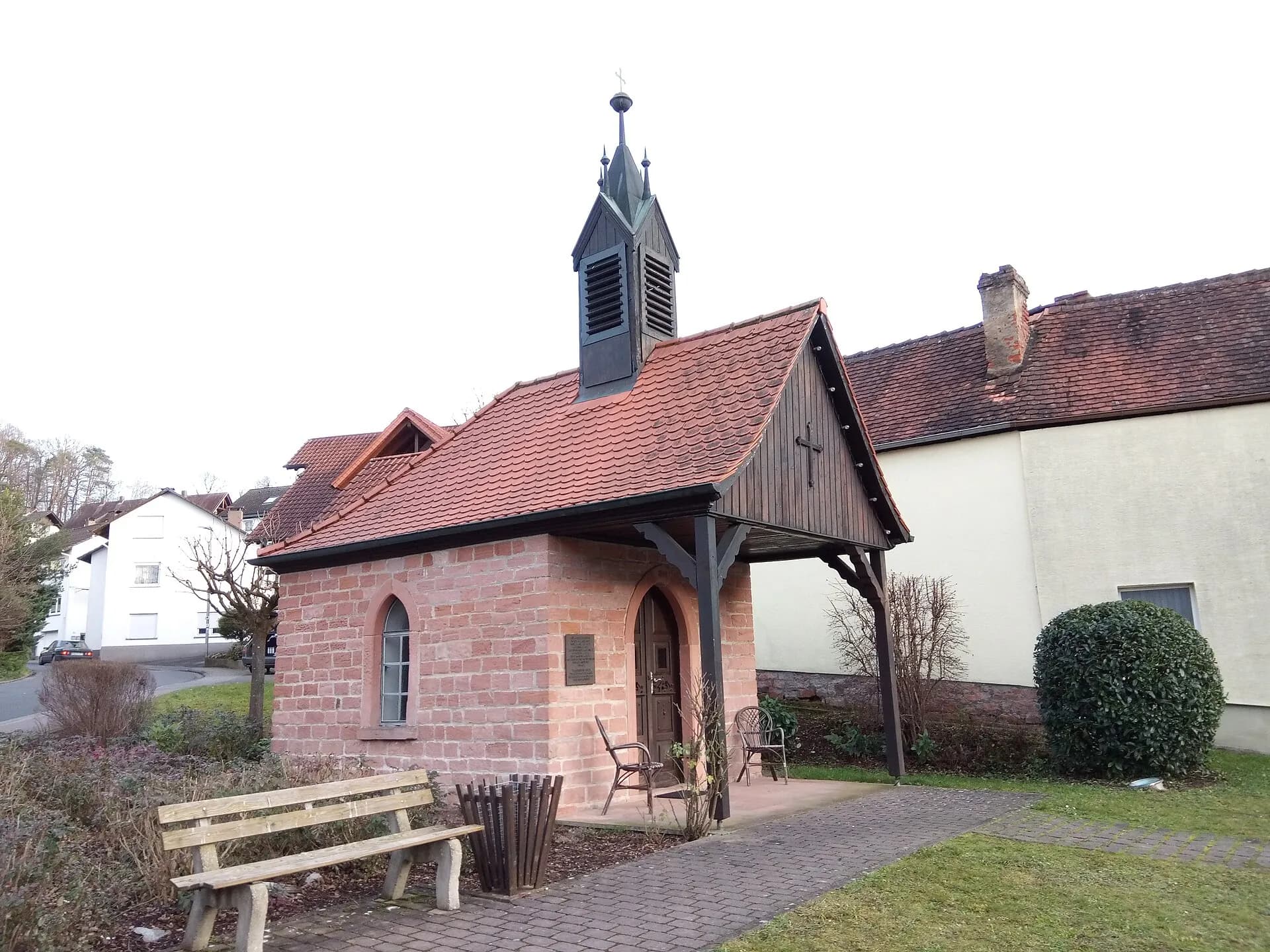 Wegkapelle an der Hauptstraße in Leidersbach