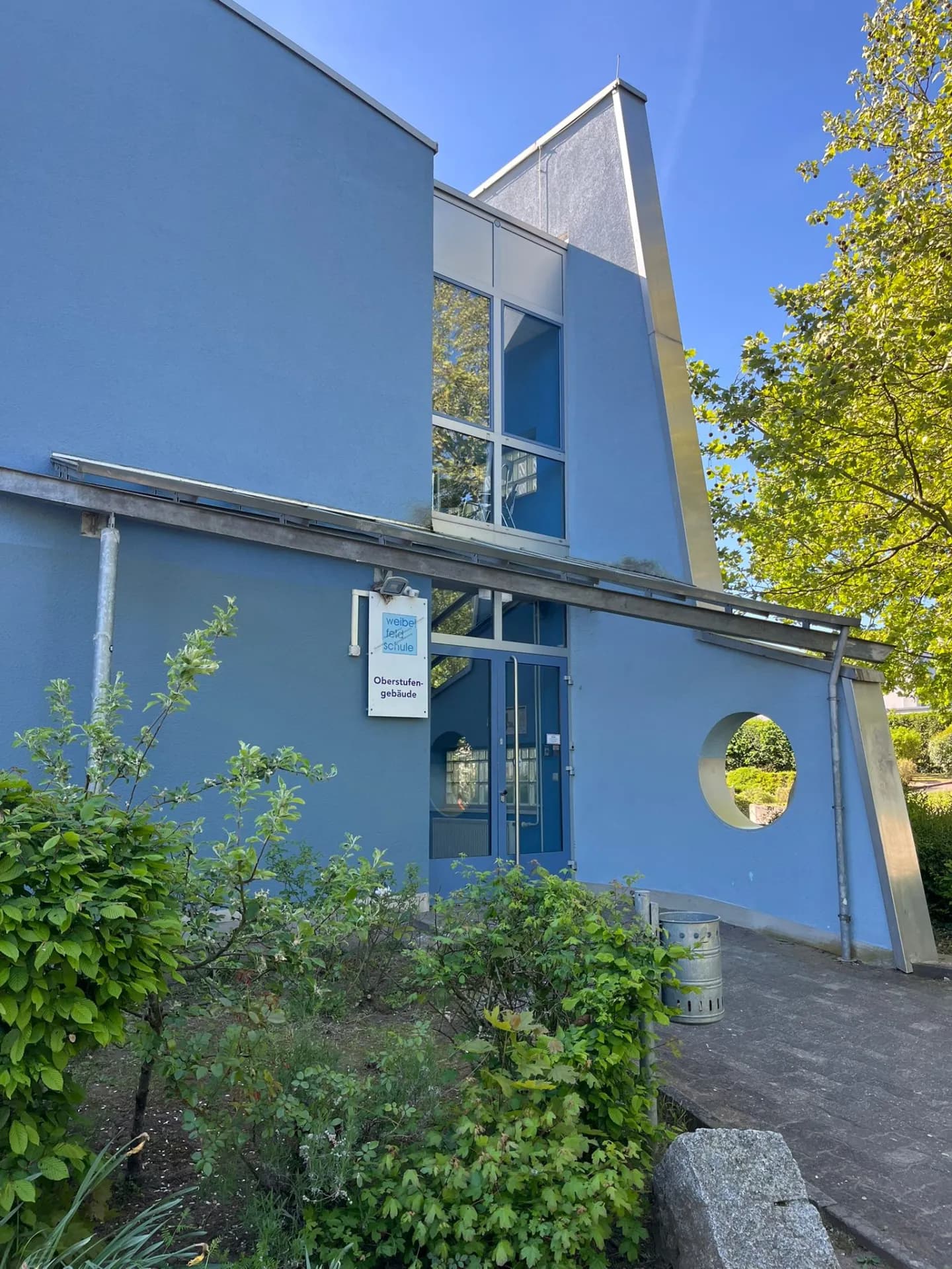 Oberstufengebäude der Weibelfeldschule in Dreieich
