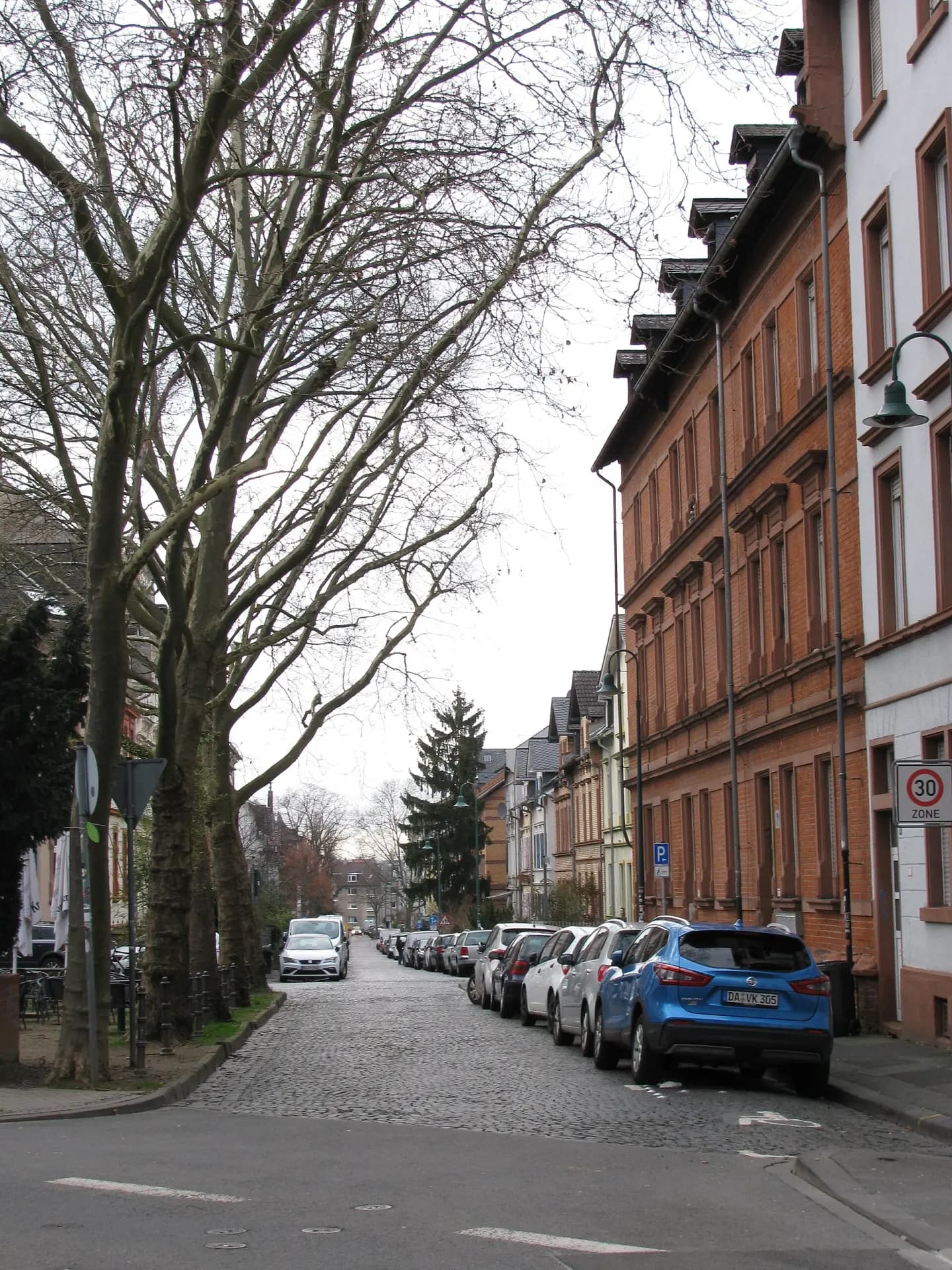 Wenckstraße in Darmstadt-Nord
