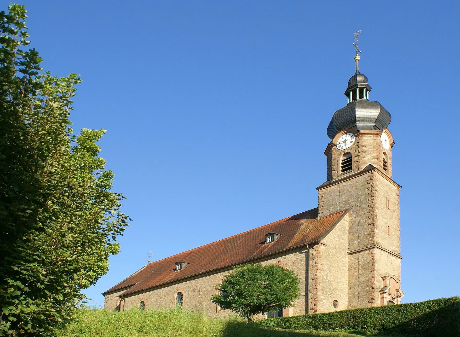 Kirche St. Barbara in Wenighösbach in Hösbach