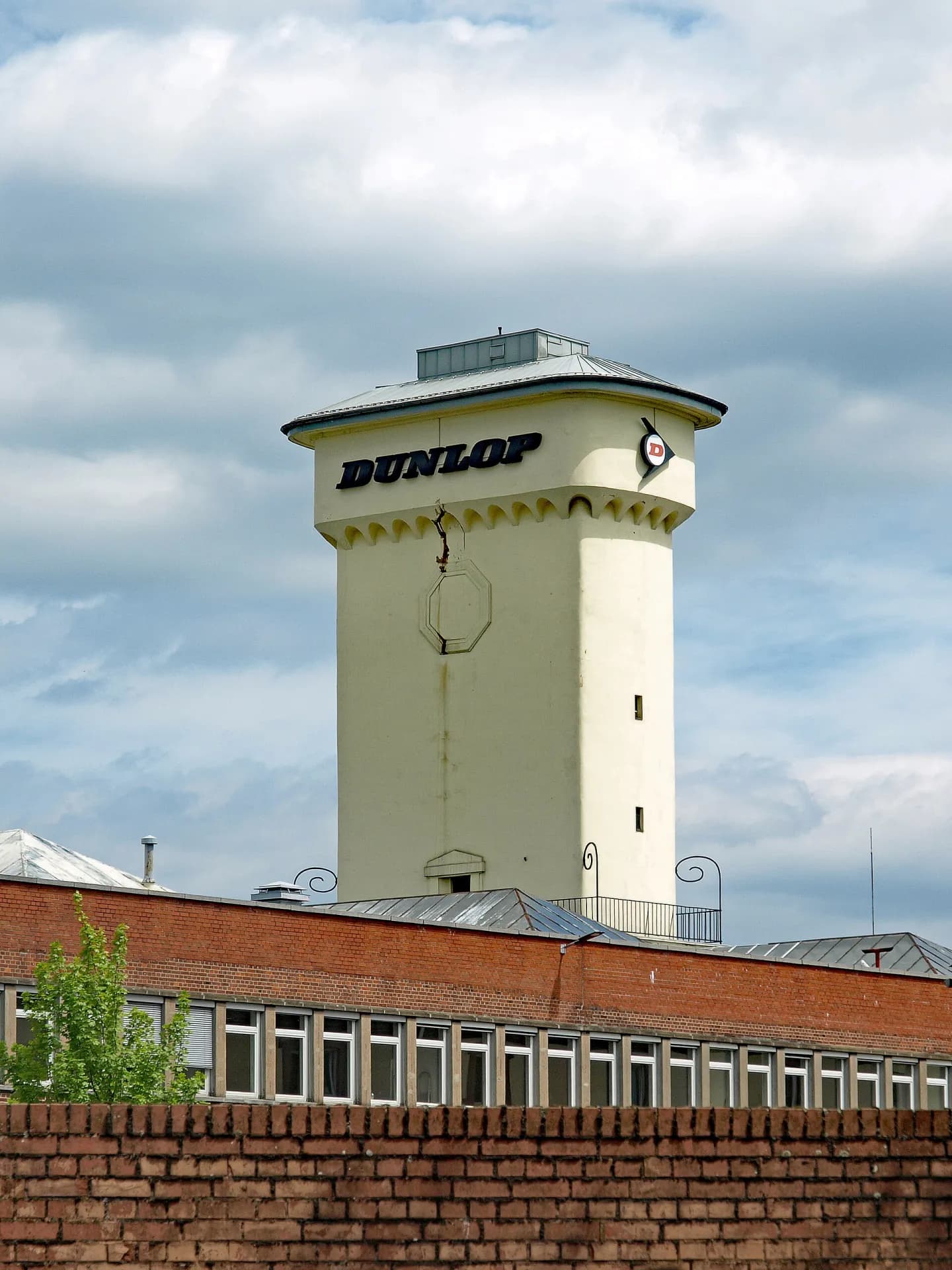 Werkswasserturm an der Lamboystraße in Hanau