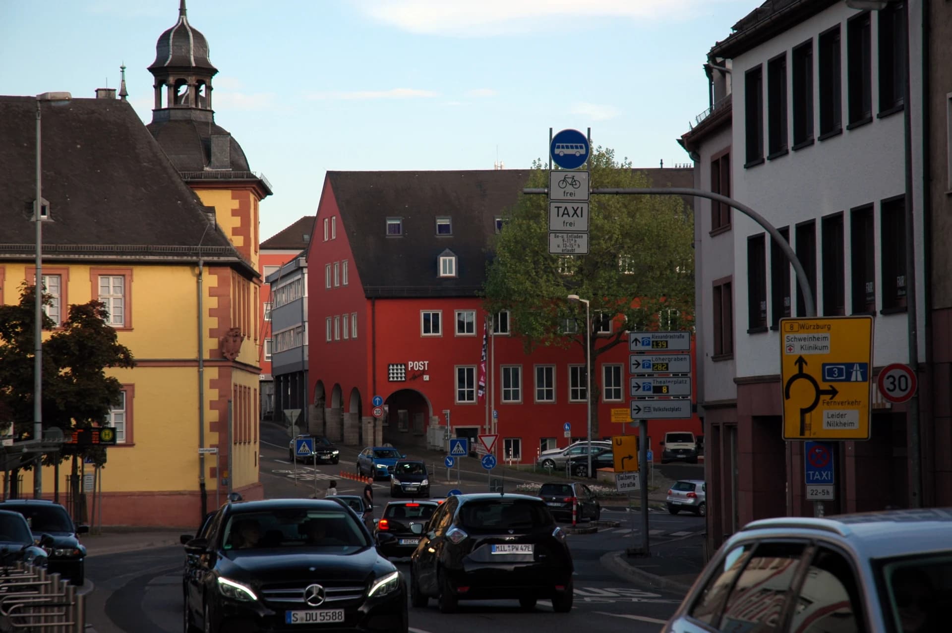 Wermbachstraße in Aschaffenburg
