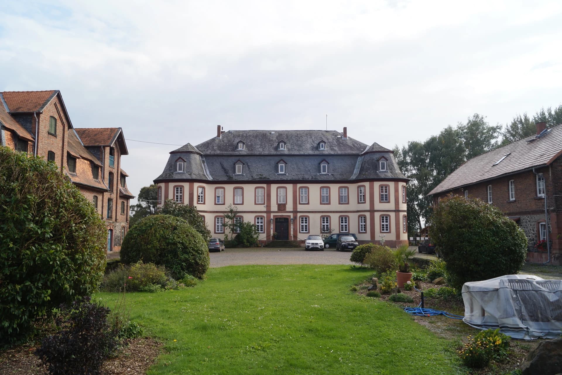 Herrenhaus des Gutshofs im Ortsteil Wickstadt in Niddatal