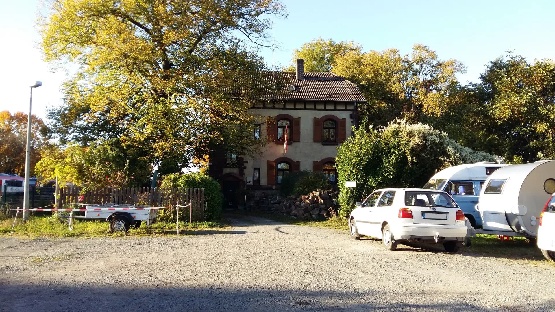 Wohnhaus am Bahnhof in Wiebelsbach