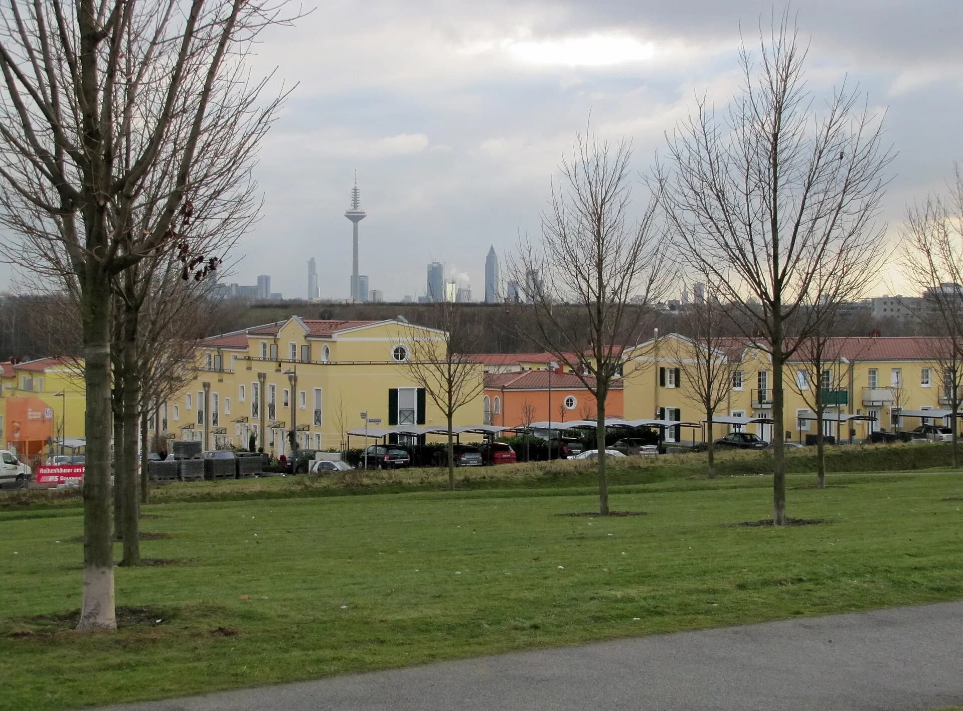 Wiesen am Rand des Riedbergs in Frankfurt