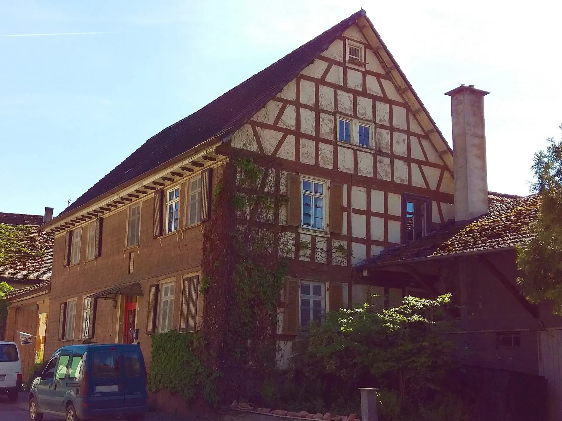 Fachwerkhofreite an der Wiesenstraße in Otzberg-Ober-Klingen