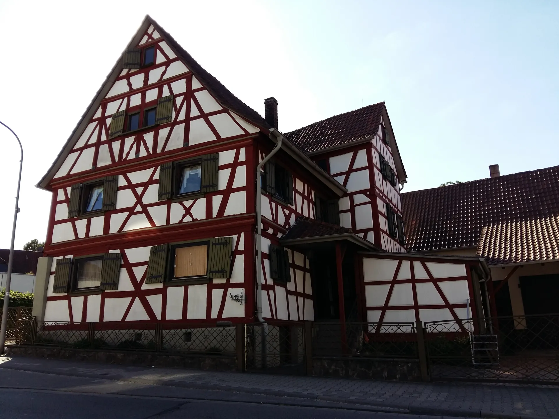 Fachwerkhaus in der Wilhelminenstraße 15 in Höchst im Odenwald