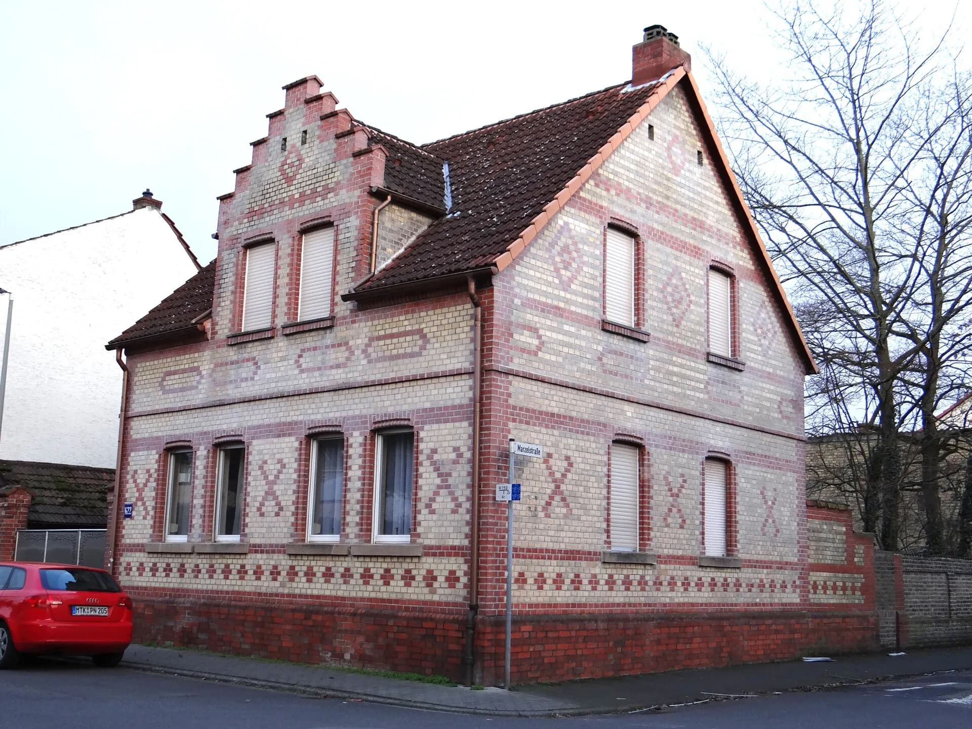 Backsteinhaus in der Wilhelmstraße 22 in Hochheim am Main