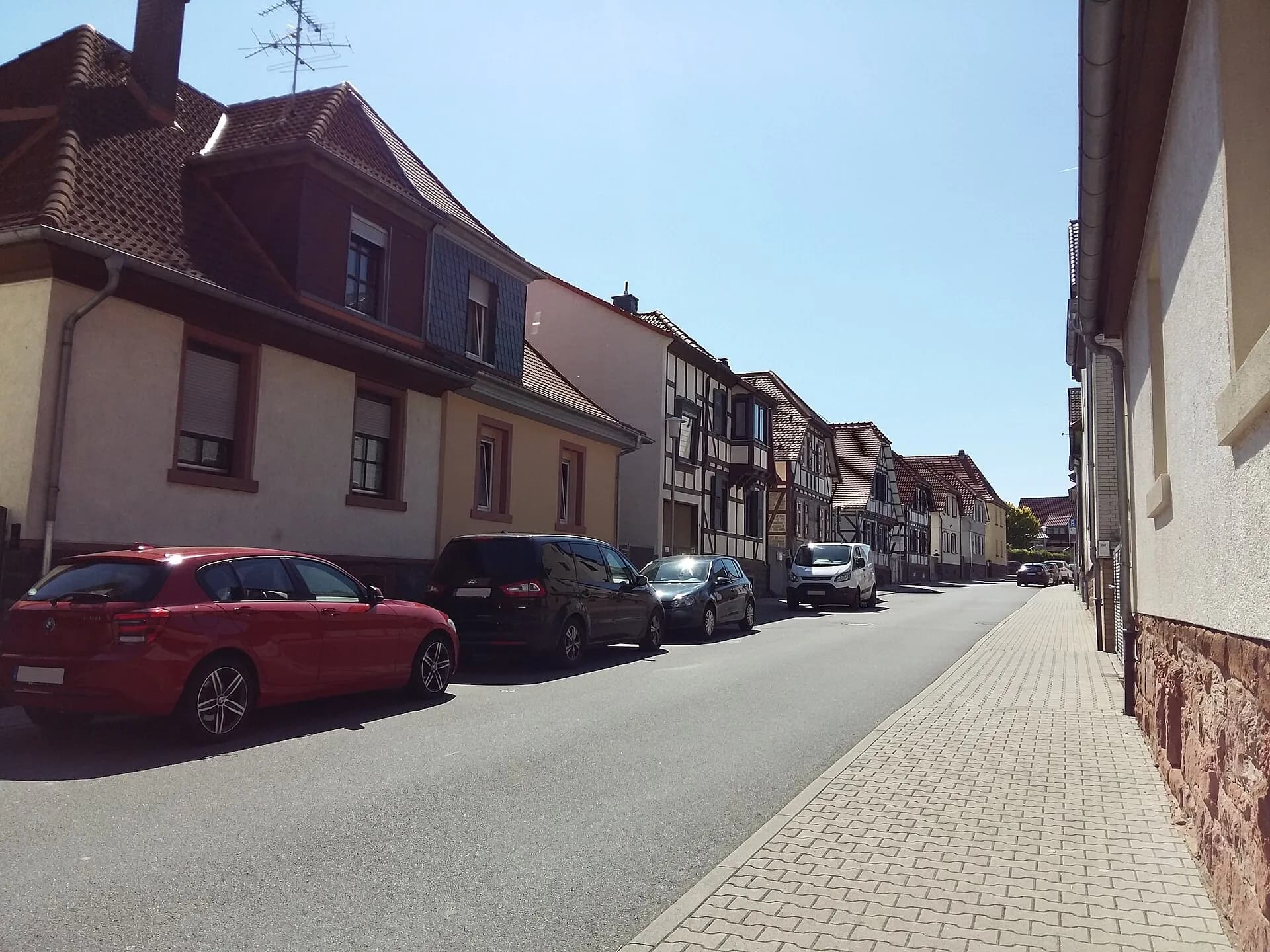 Gründerzeitliche Wilhelmstraße in Reinheim