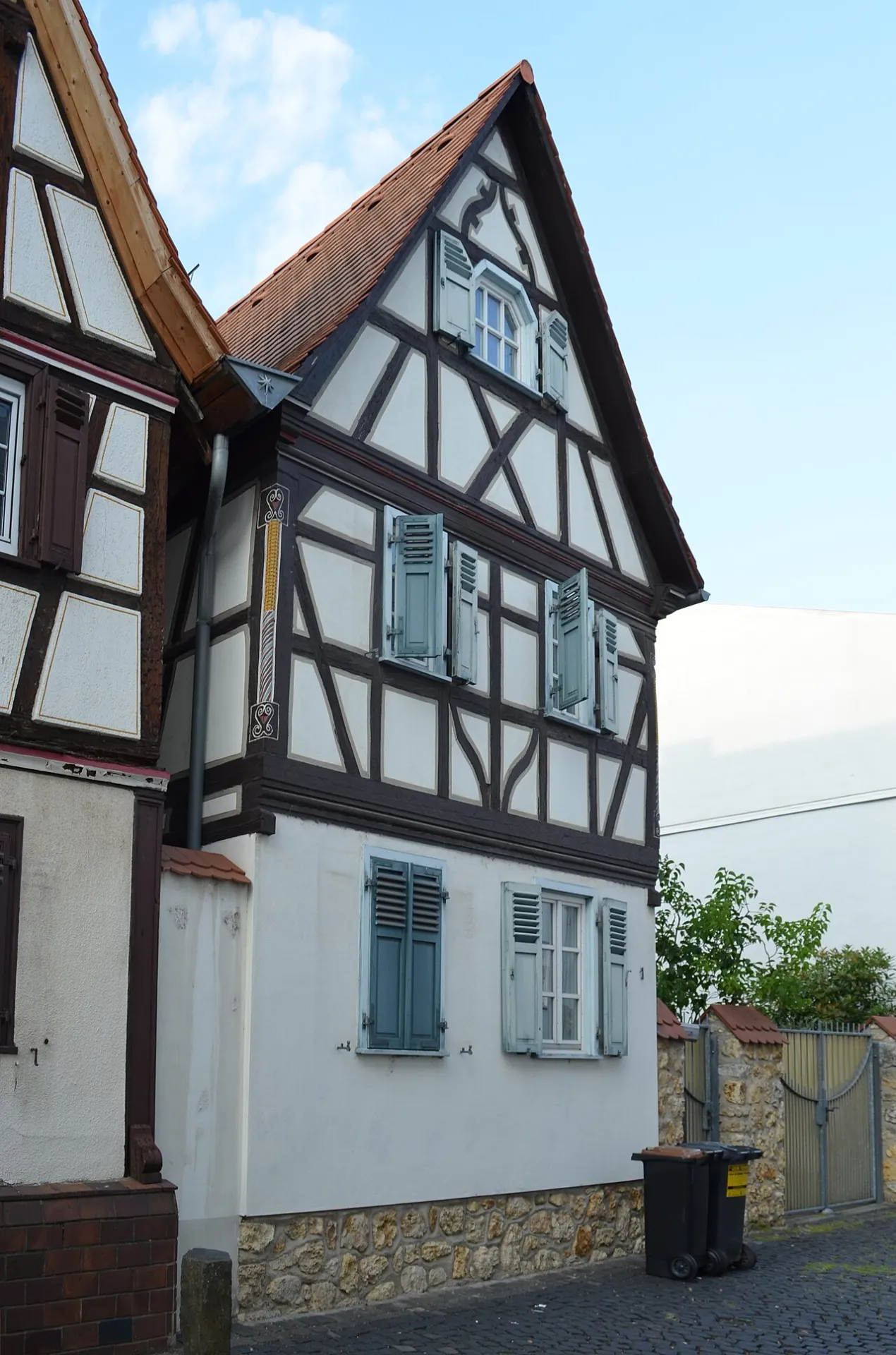 Fachwerkhaus in der Wintergasse 1 in Hochheim am Main