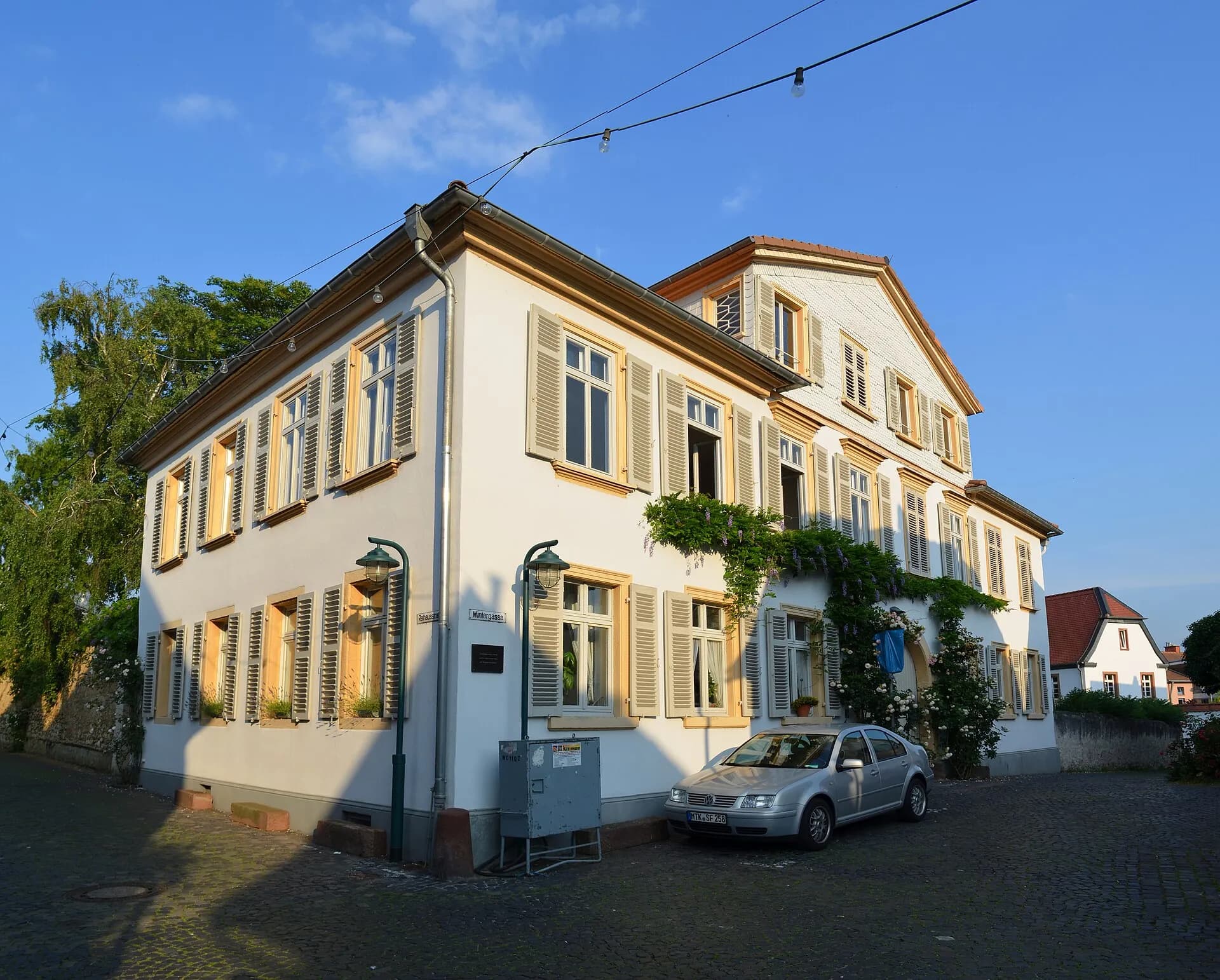 Herrschaftliches Wohnhaus in der Wintergasse 13 in Hochheim am Main