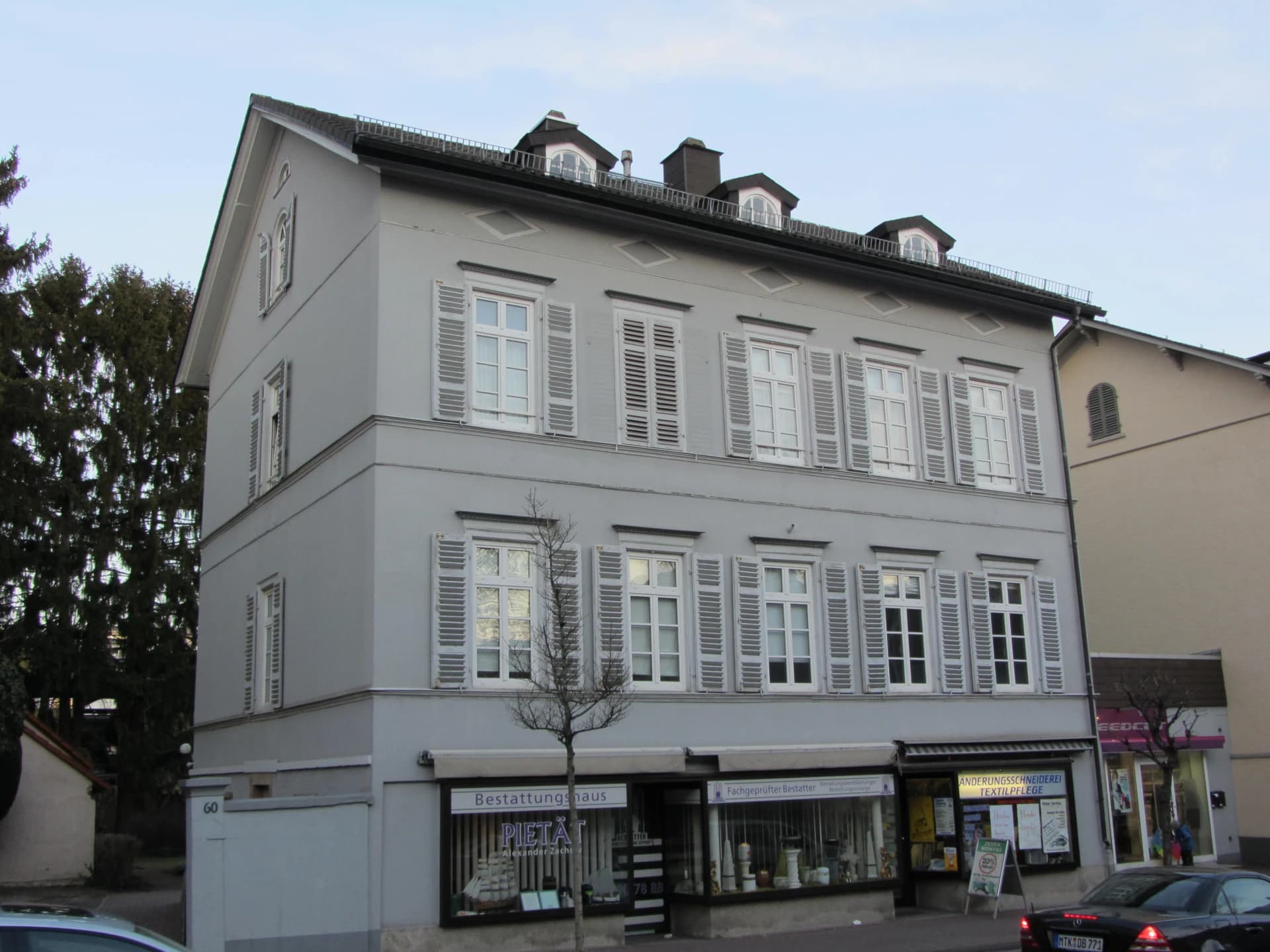 Wohn- und Geschäftshaus an der Königsteiner Straße in Bad Soden am Taunus