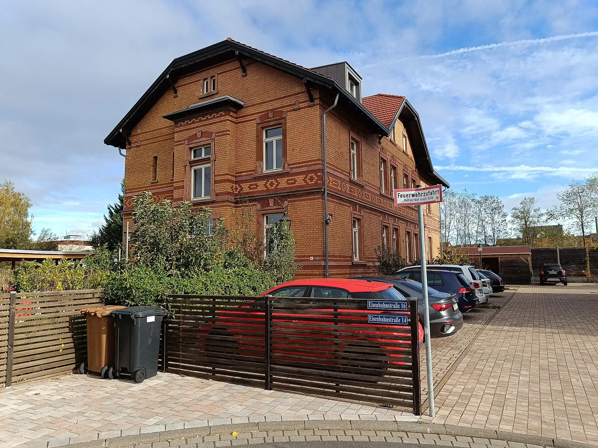 Wohnanlage für Eisenbahnbedienstete in Ober-Roden