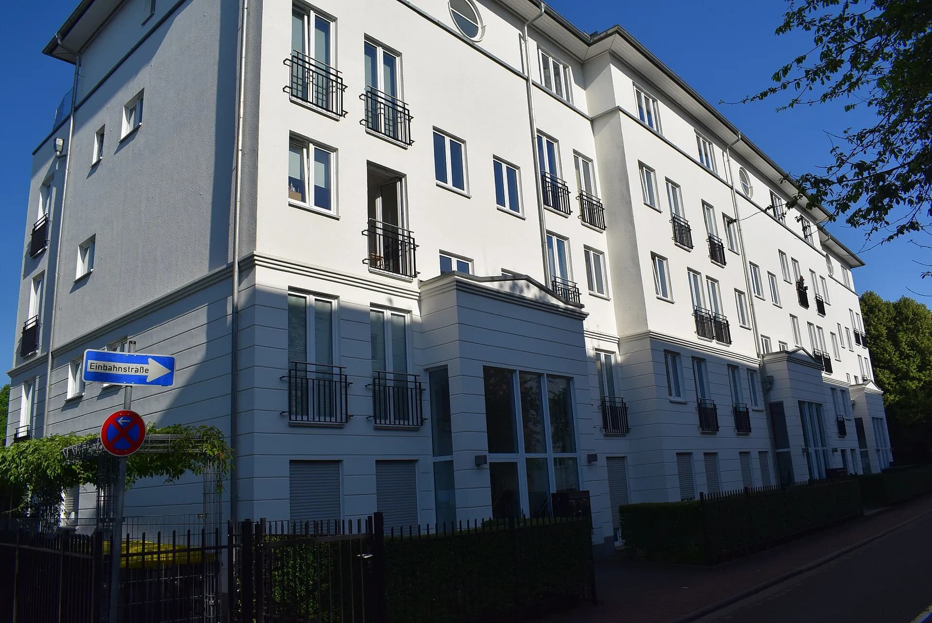 Wohnbebauung an der Henry-Budge-Straße in Frankfurt Seckbach