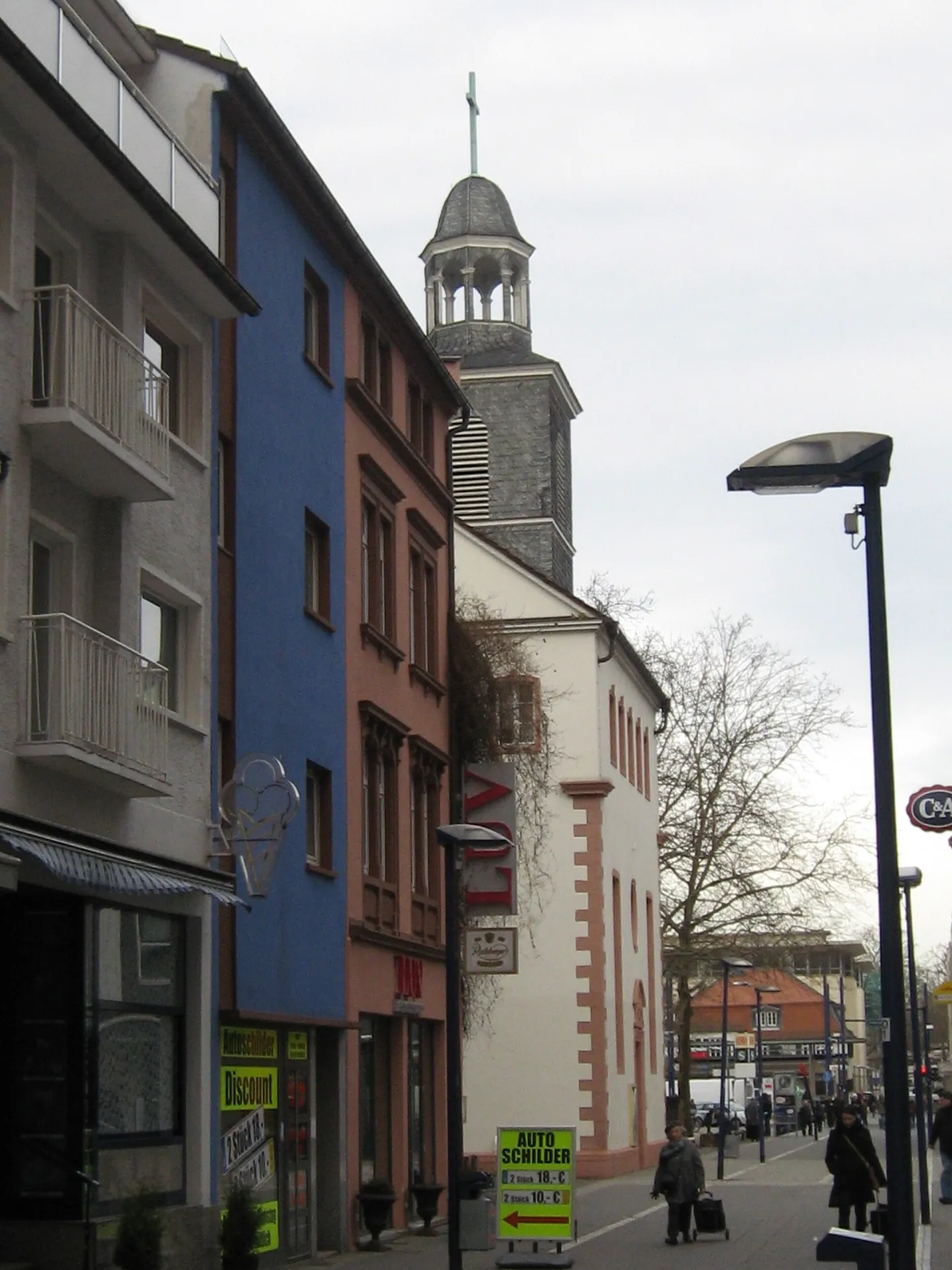 Wohn- und Geschäftshäuser am Marktplatz in Offenbach
