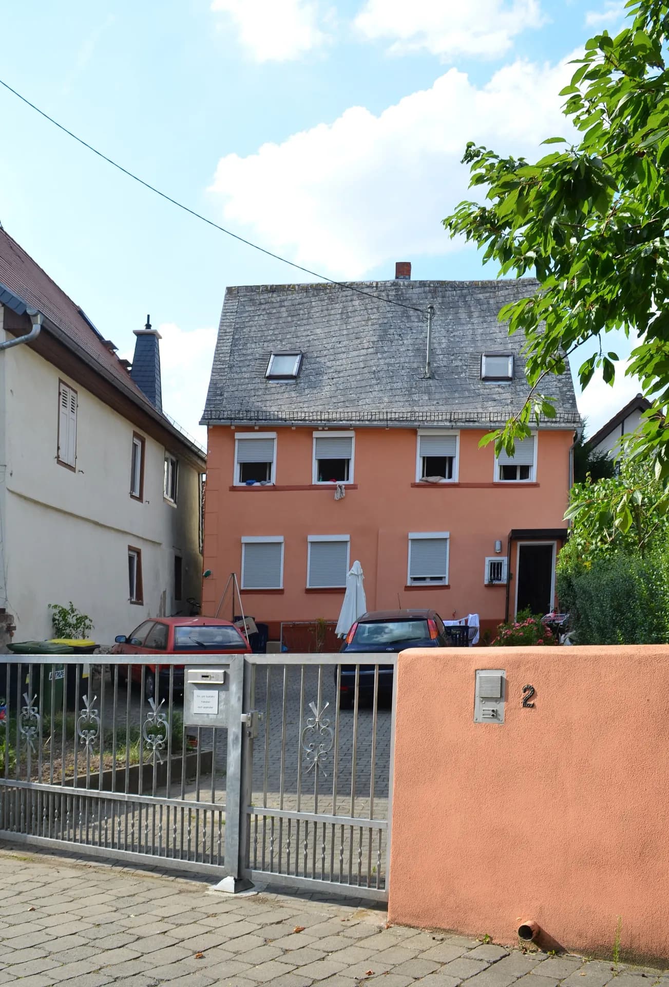 Wohnhaus in der Bonameser Hintergasse in Frankfurt Bonames