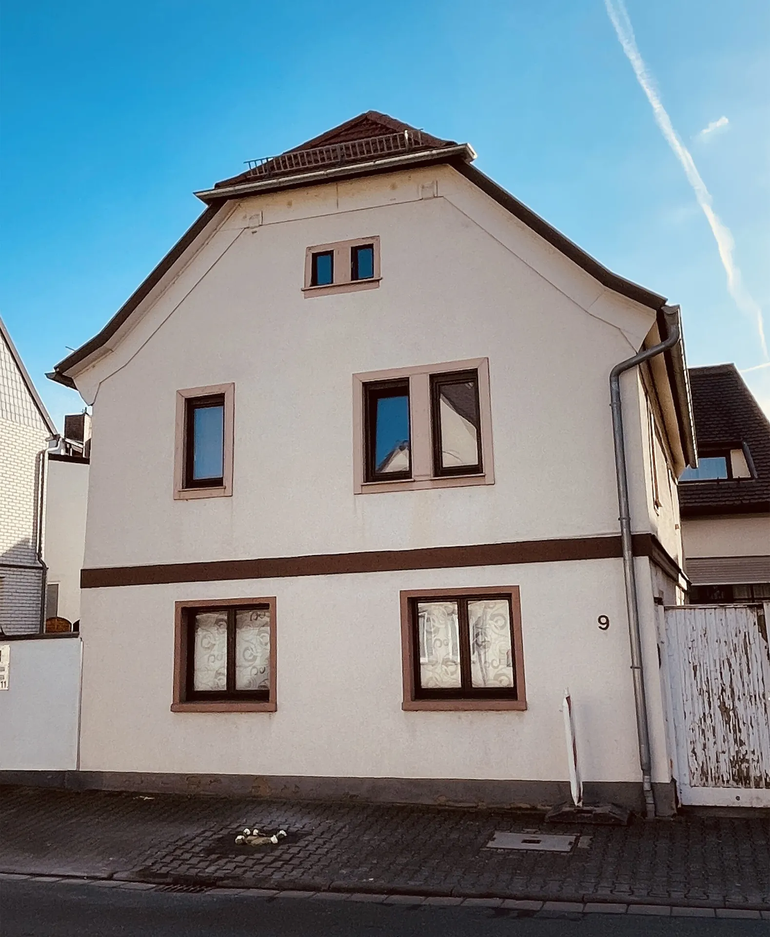 Wohnhaus an der Frankfurter Straße 9 in Bischofsheim