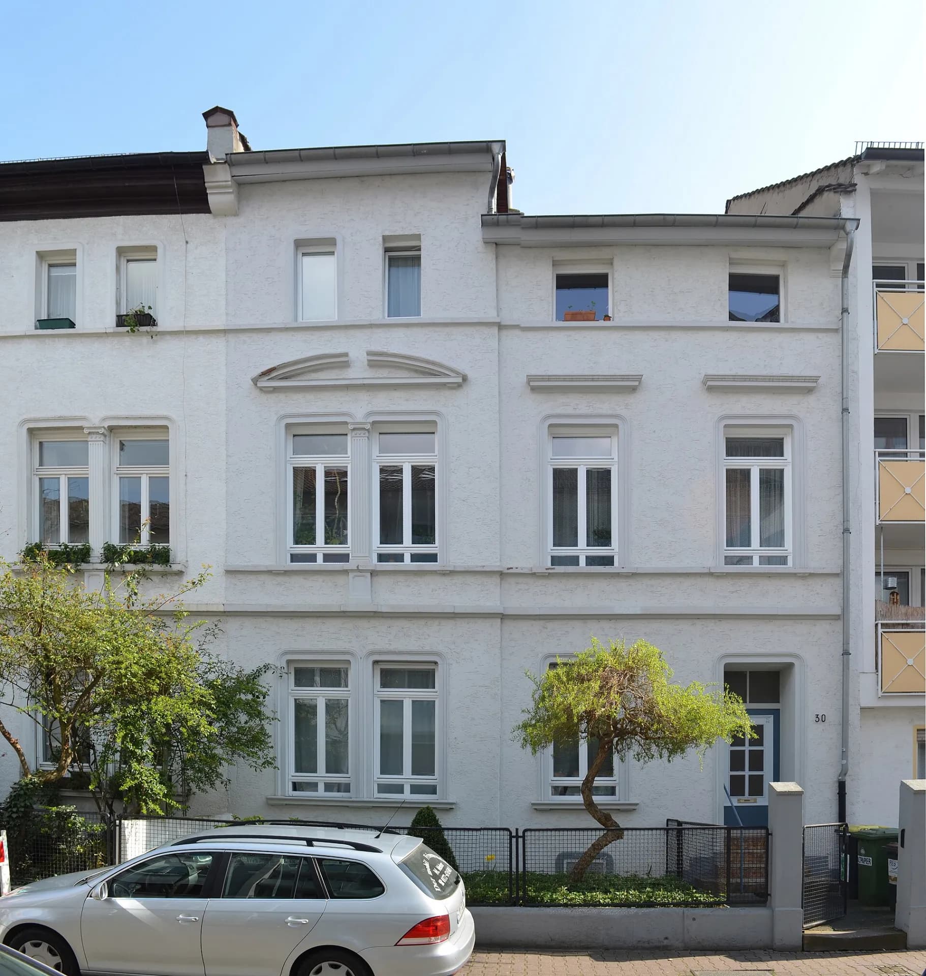 Wohnhaus in der Grünen Straße im Frankfurter Ostend