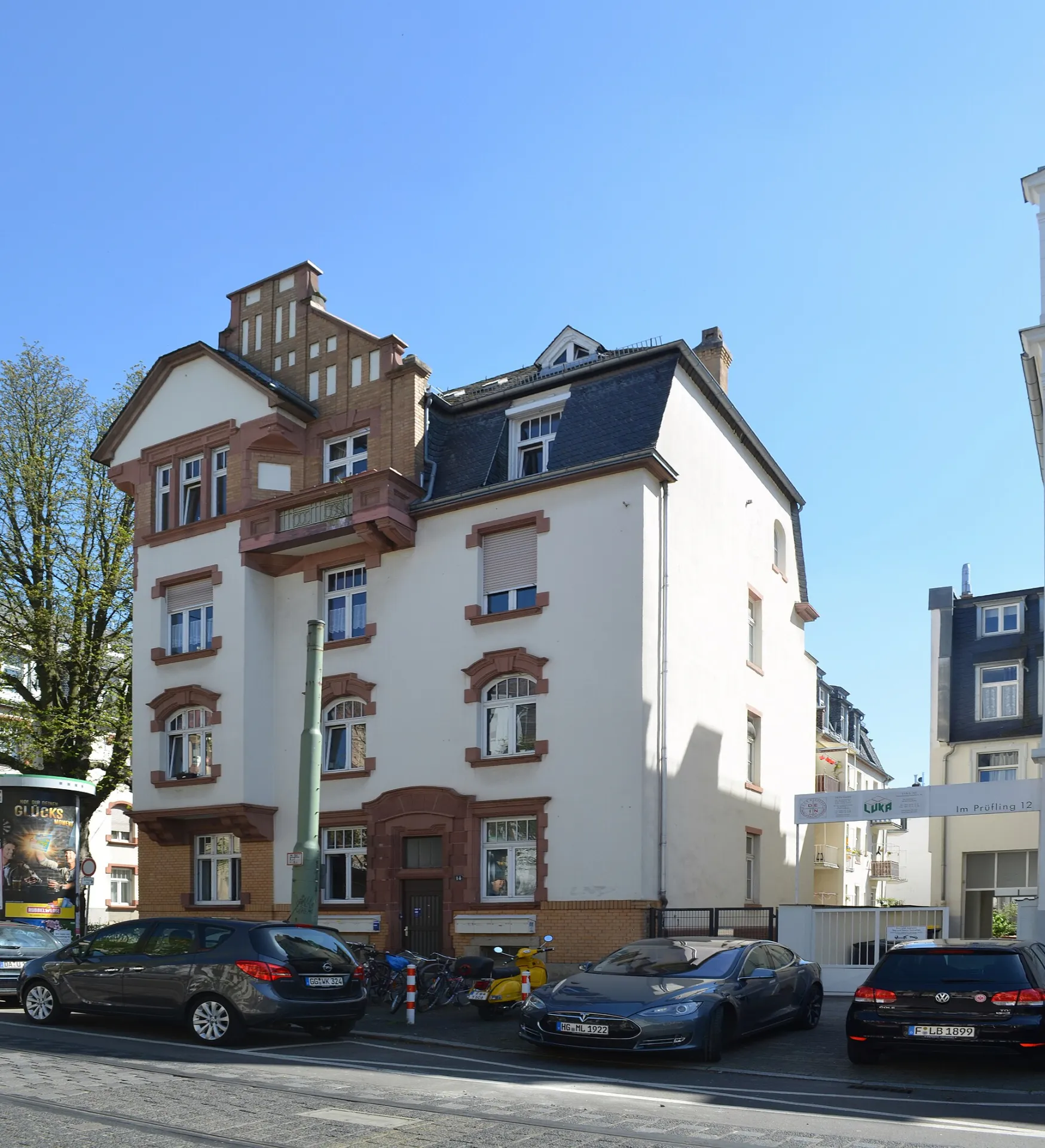 Wohnhaus in der Straße Im Prüfling in Frankfurt Bornheim